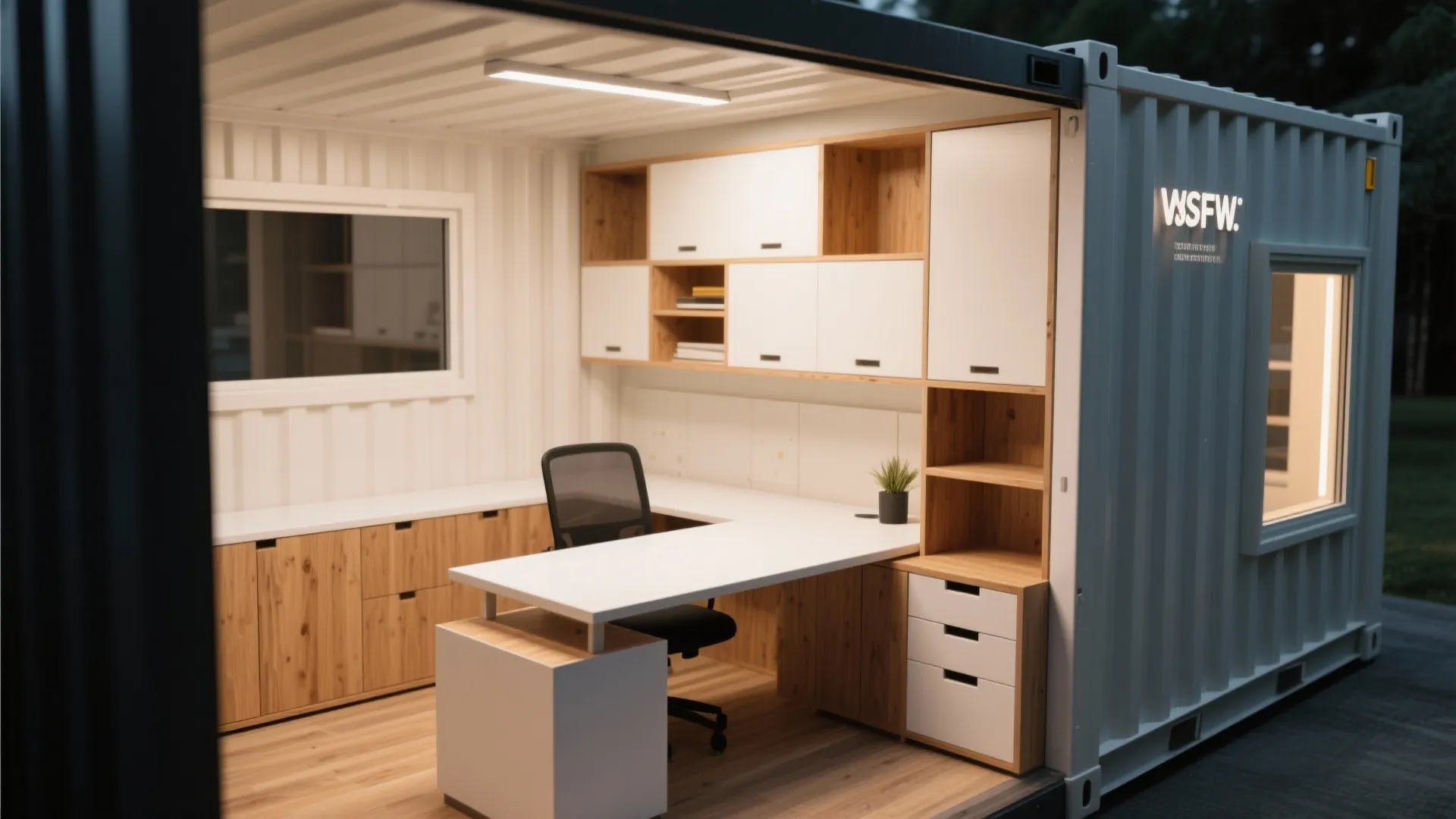 2. Built-In Modular Furniture