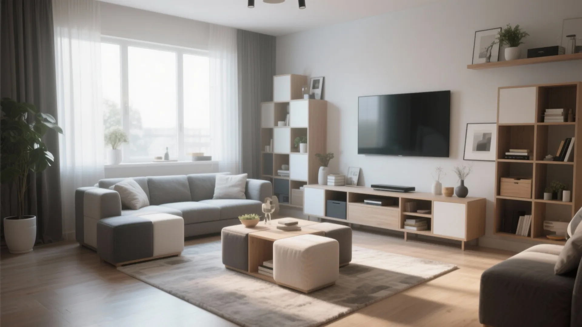 9. Multipurpose Modular Furniture