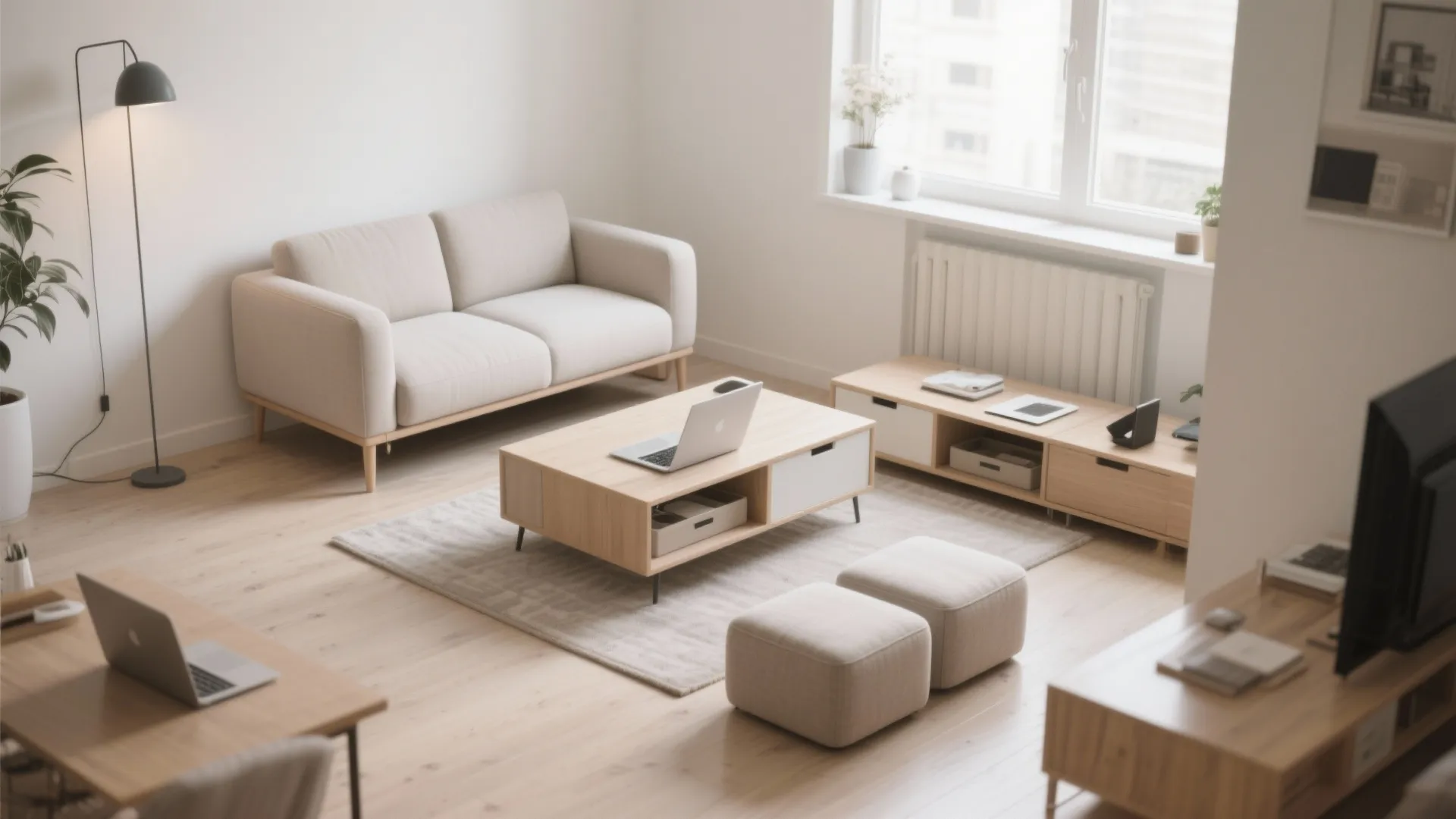 Modular Furniture: Slim Profiles, Multi-Use
