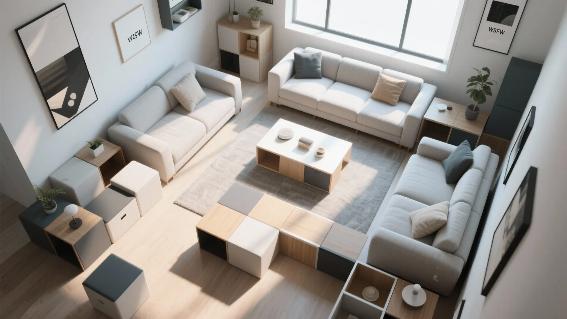 Idea 4: Modular Furniture Fun