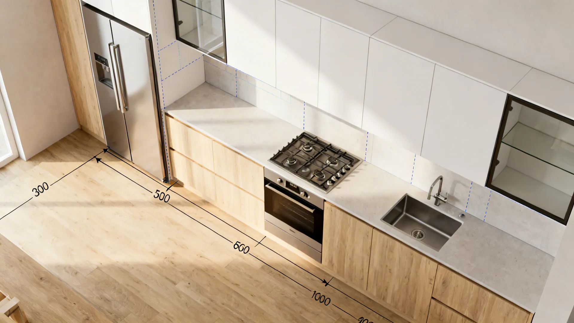 Lay Out Cabinetry with Modular Grids