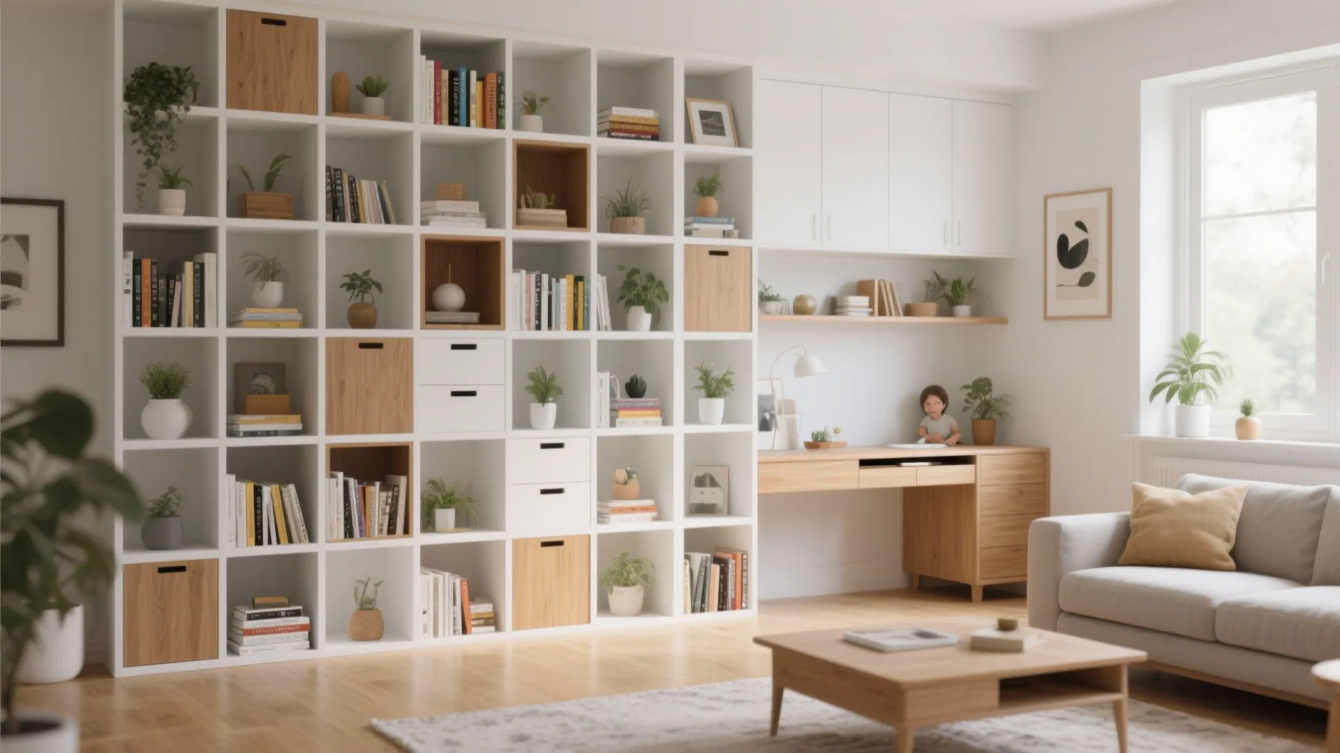 Modular Grid Shelving That Evolves