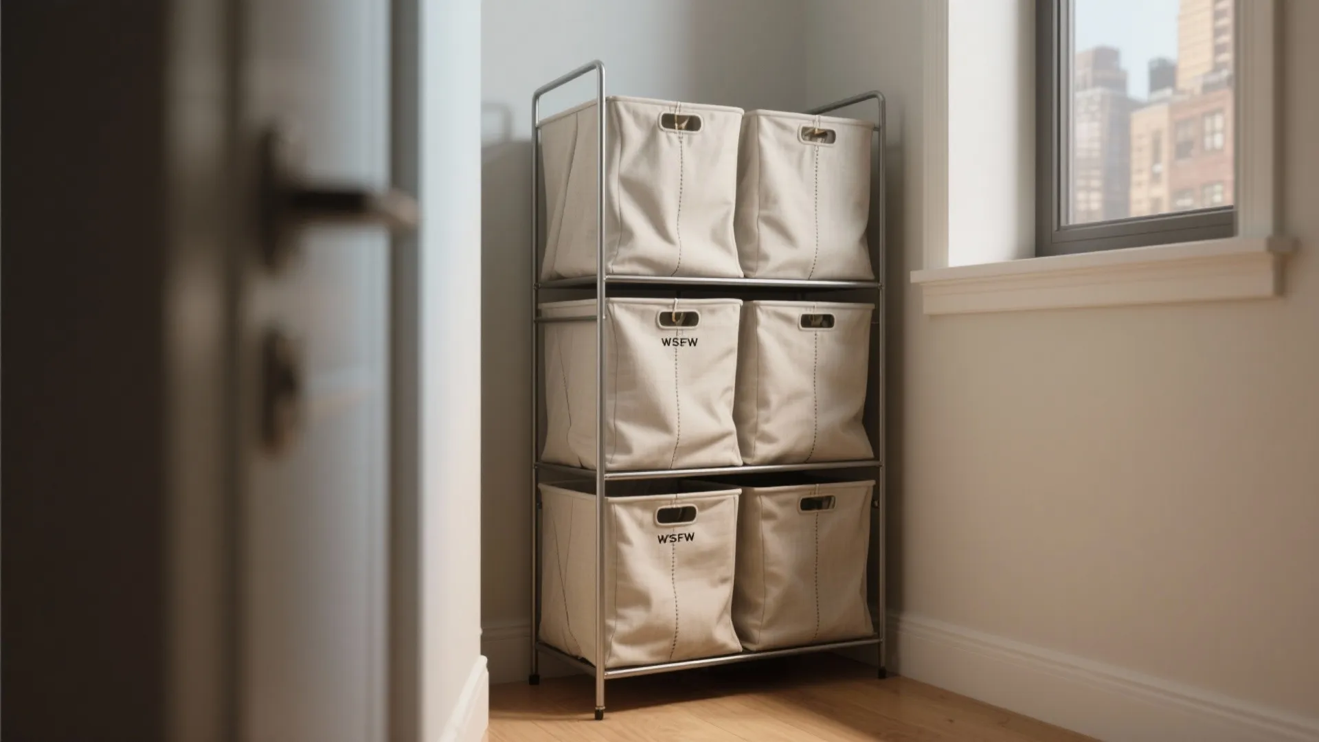 1. Modular Stackable Hampers