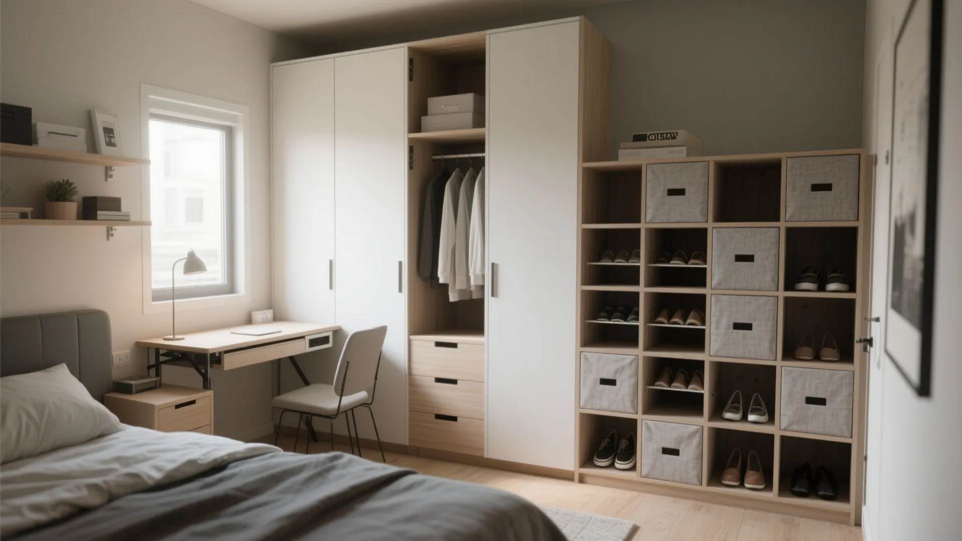 5. Multipurpose furniture and modular inserts