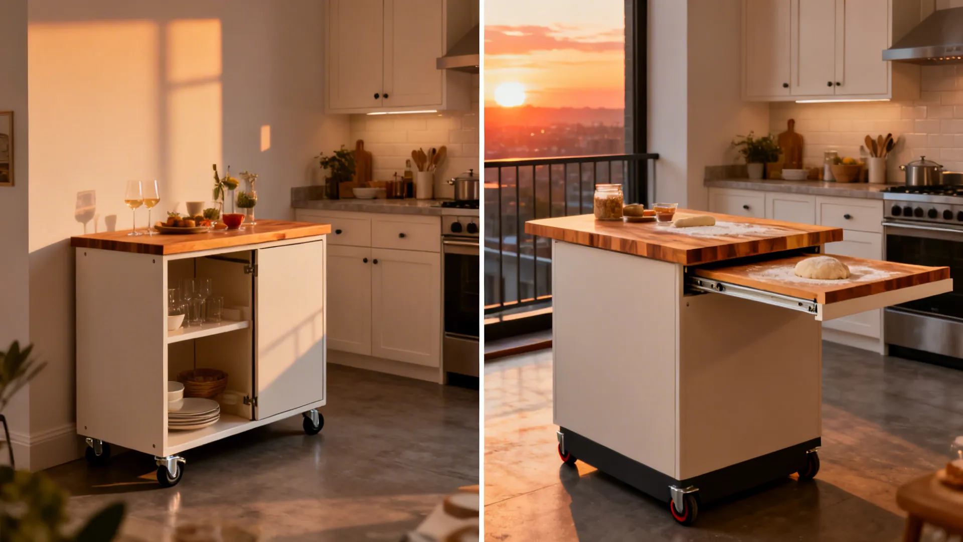 Modular Islands and Mobile Carts