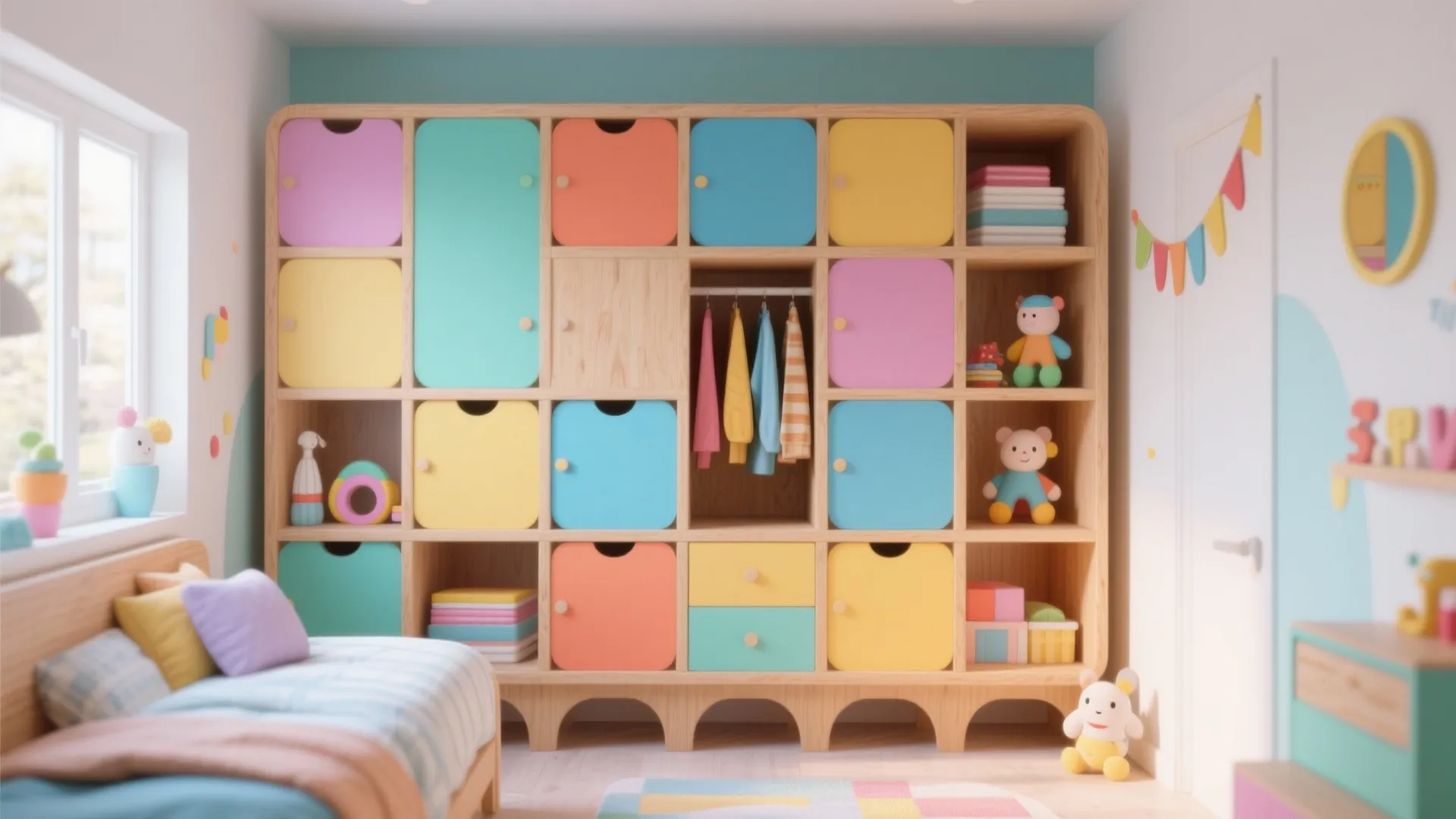 Playful Modular Wardrobes