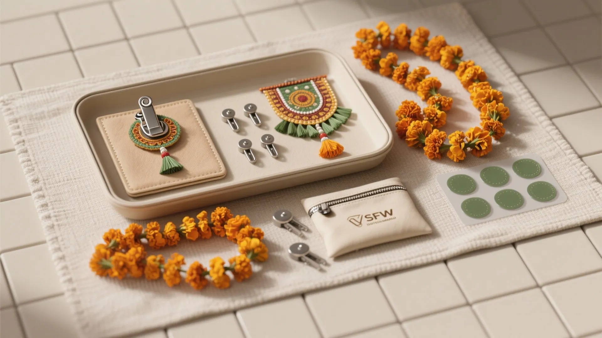 Modular festive kits for quick swaps