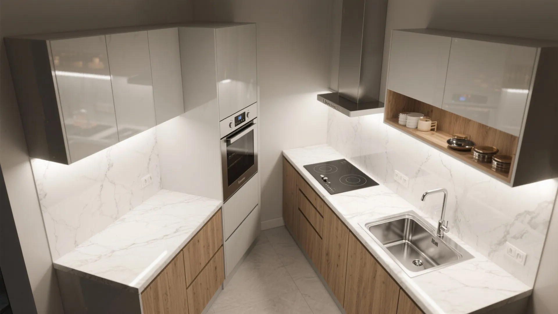 Modular kitchen that breathes (and stores)