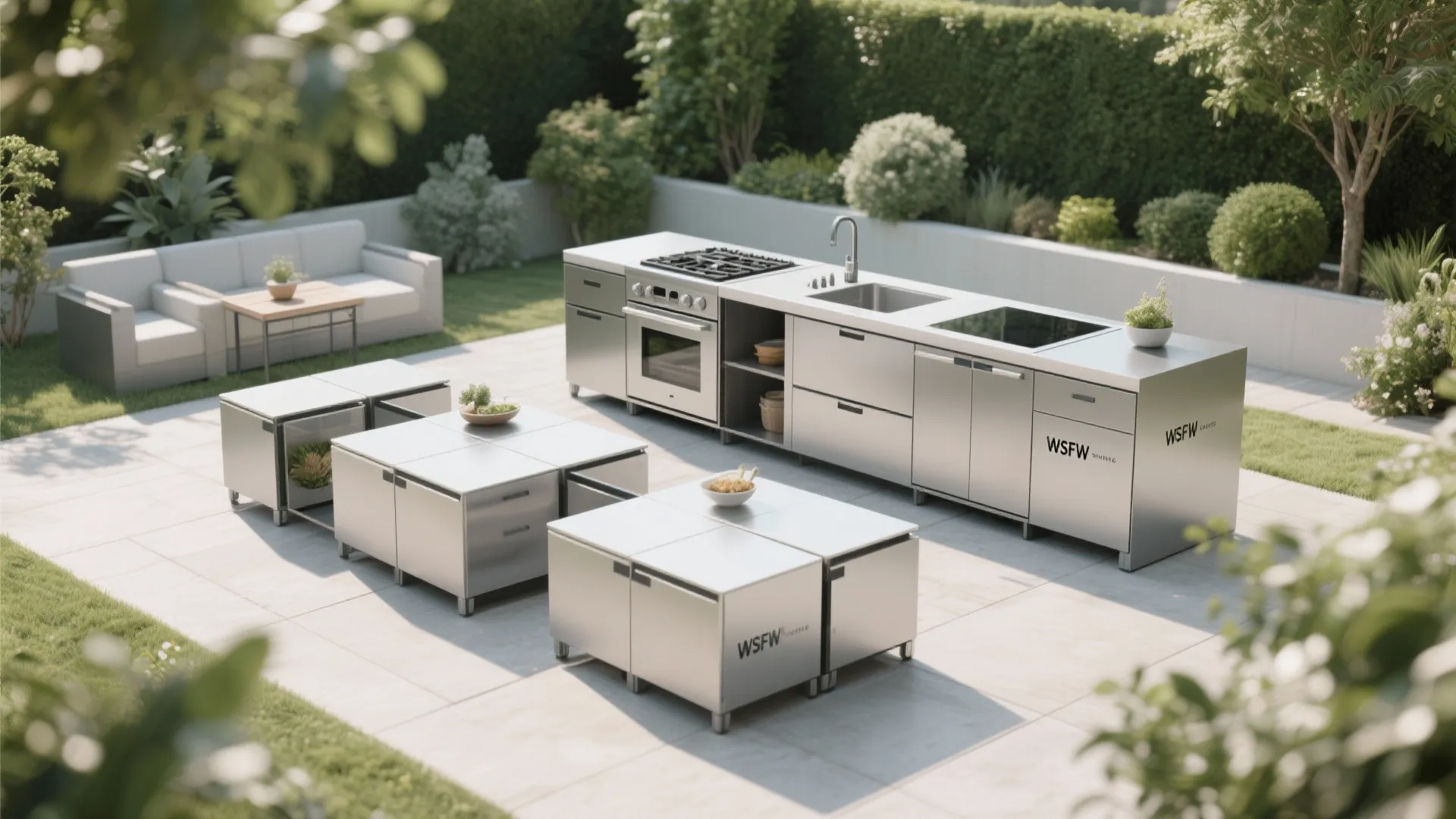 6. Modular Kitchen Units
