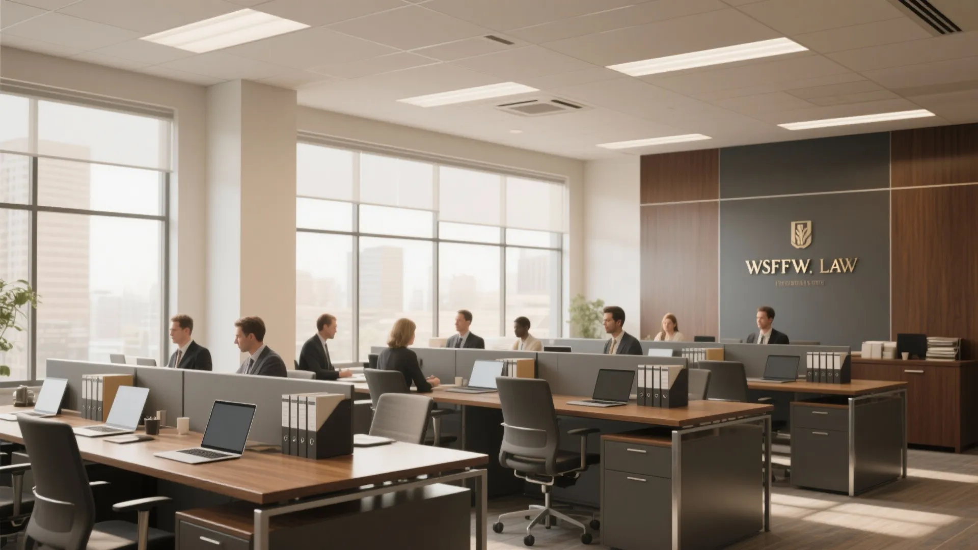 1. Modular Desks for Flexible Teamwork