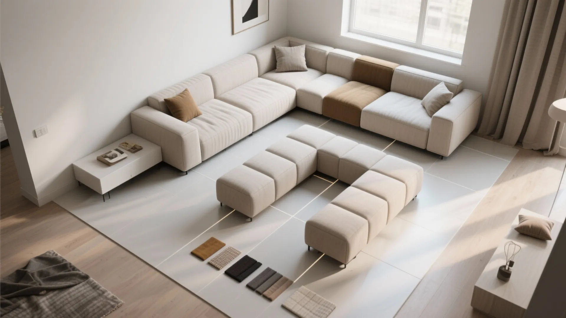 Convertible and Modular Narrow Sofas