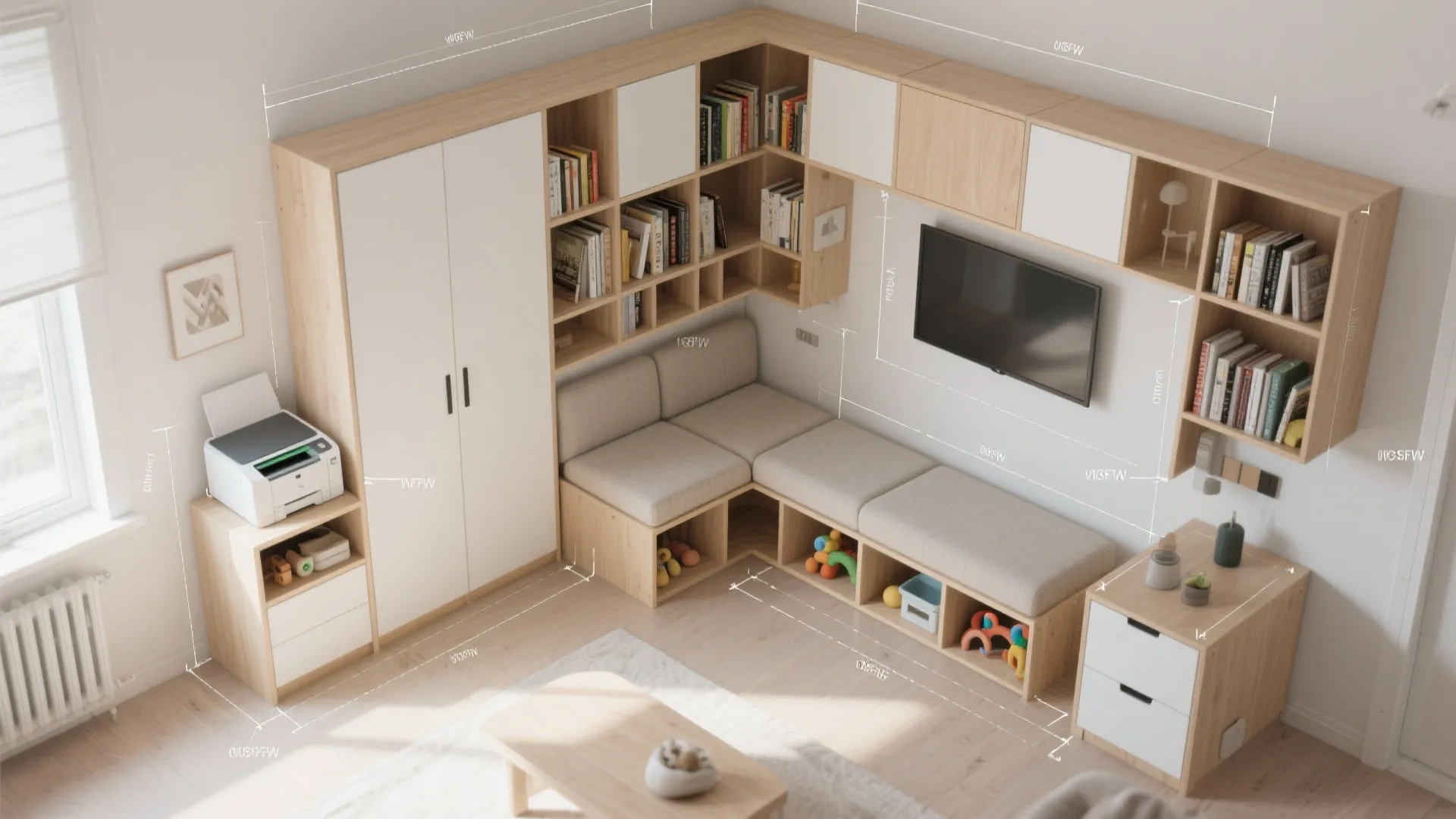 5. Modular units with tech-forward planning — futureproof and flexible