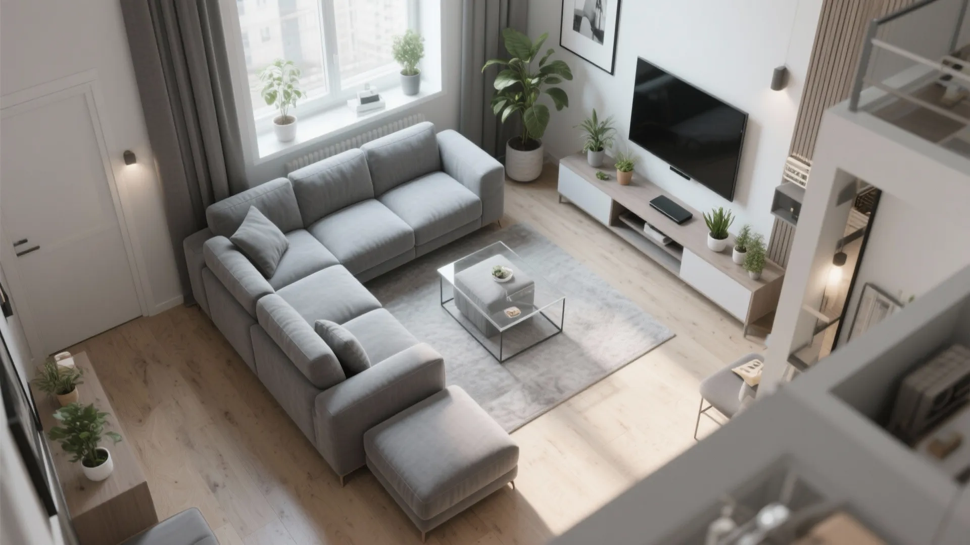 4. Compact modular layout