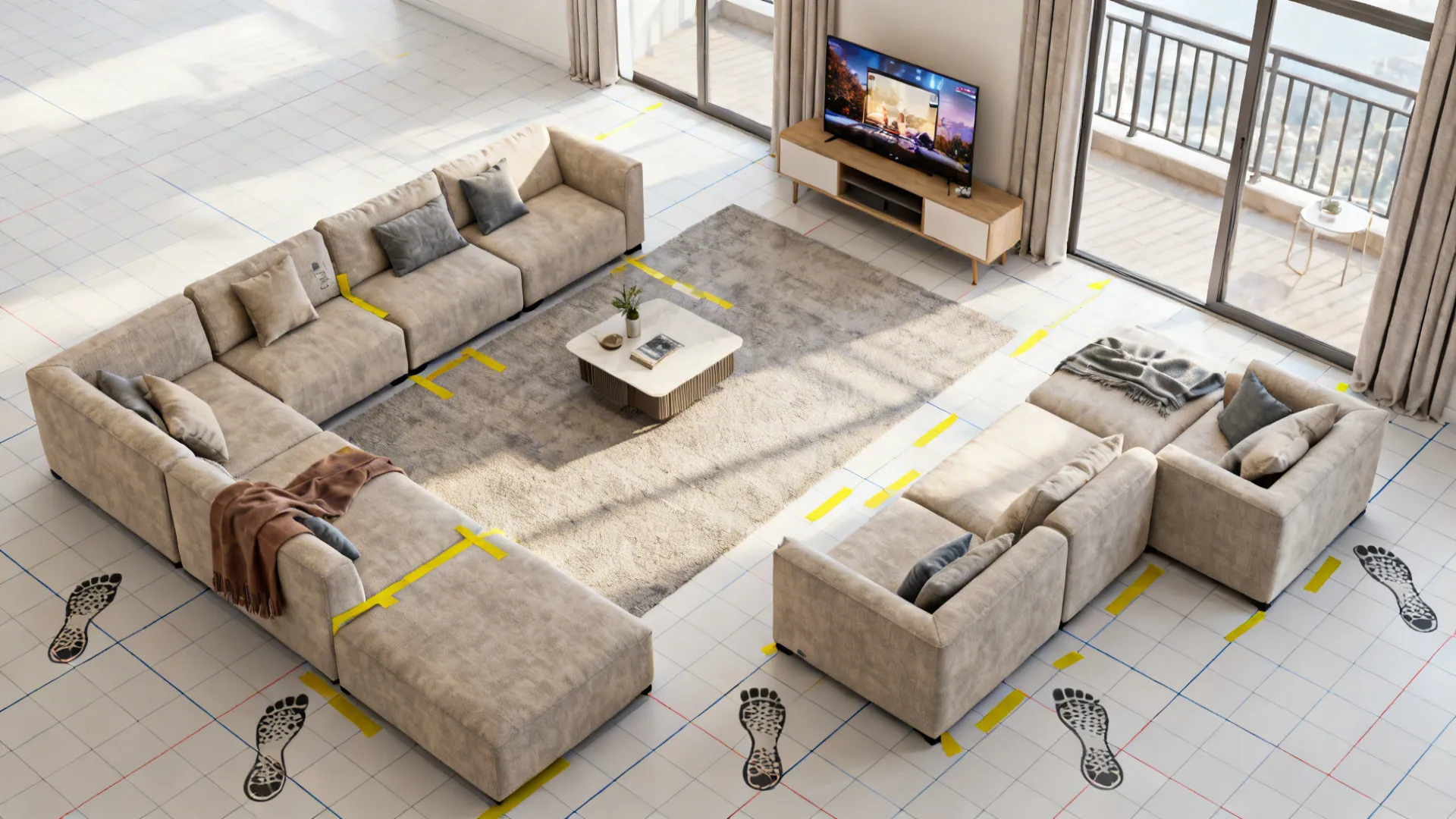 1. Choose a modular mini sectional