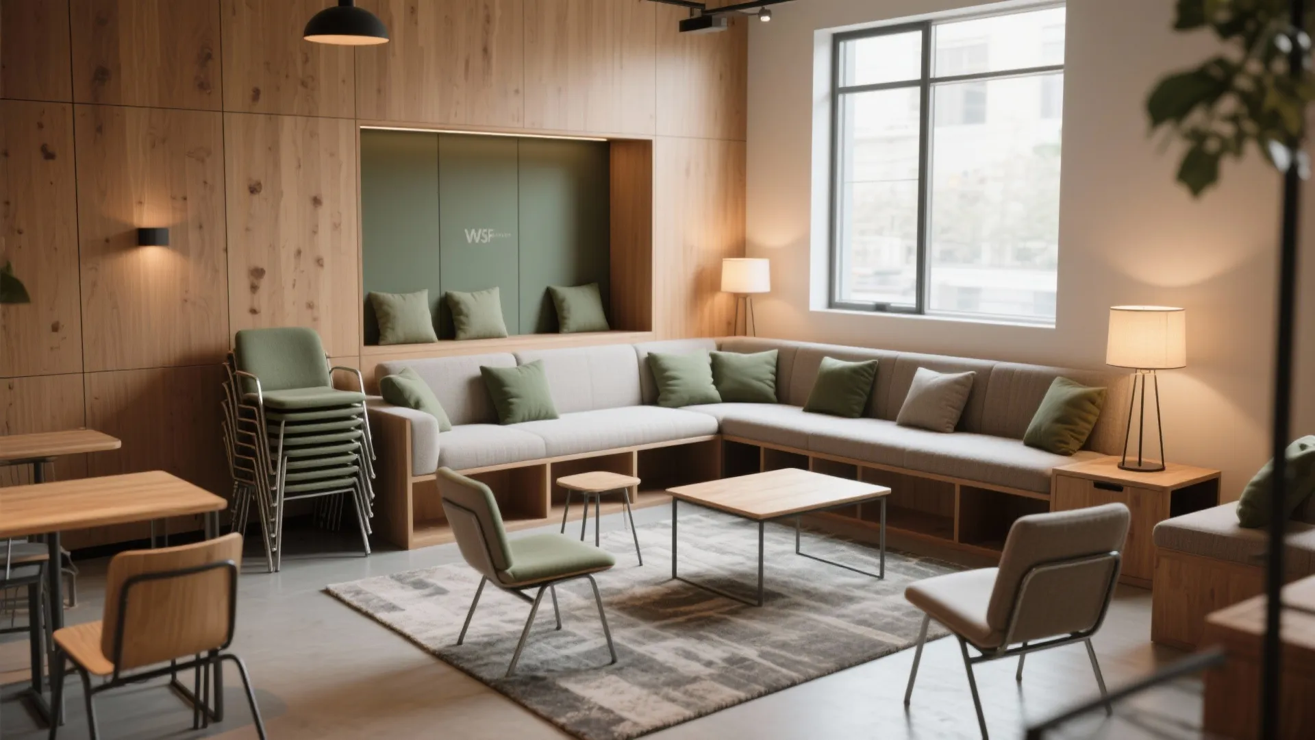 1. Modular Lounge: Maximize Flexibility