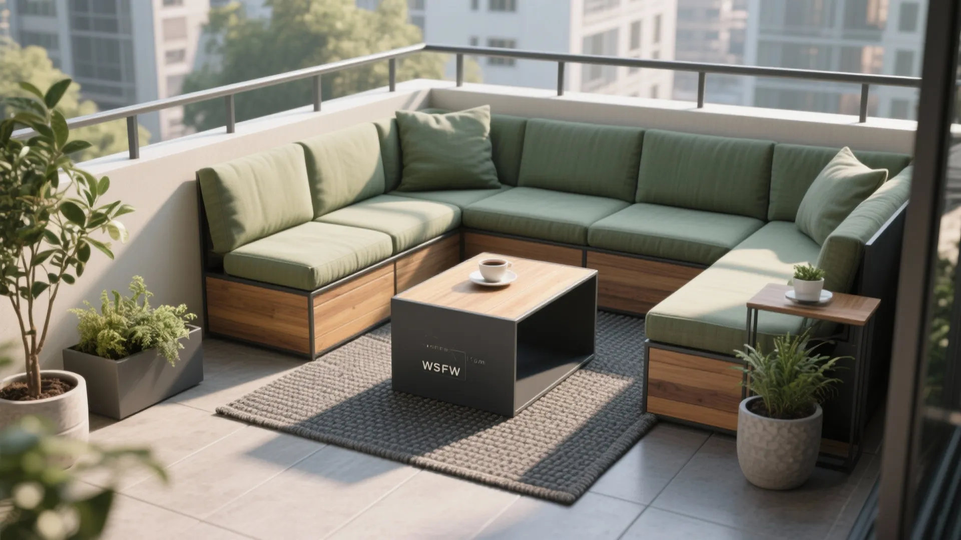 Modular Balcony Lounge