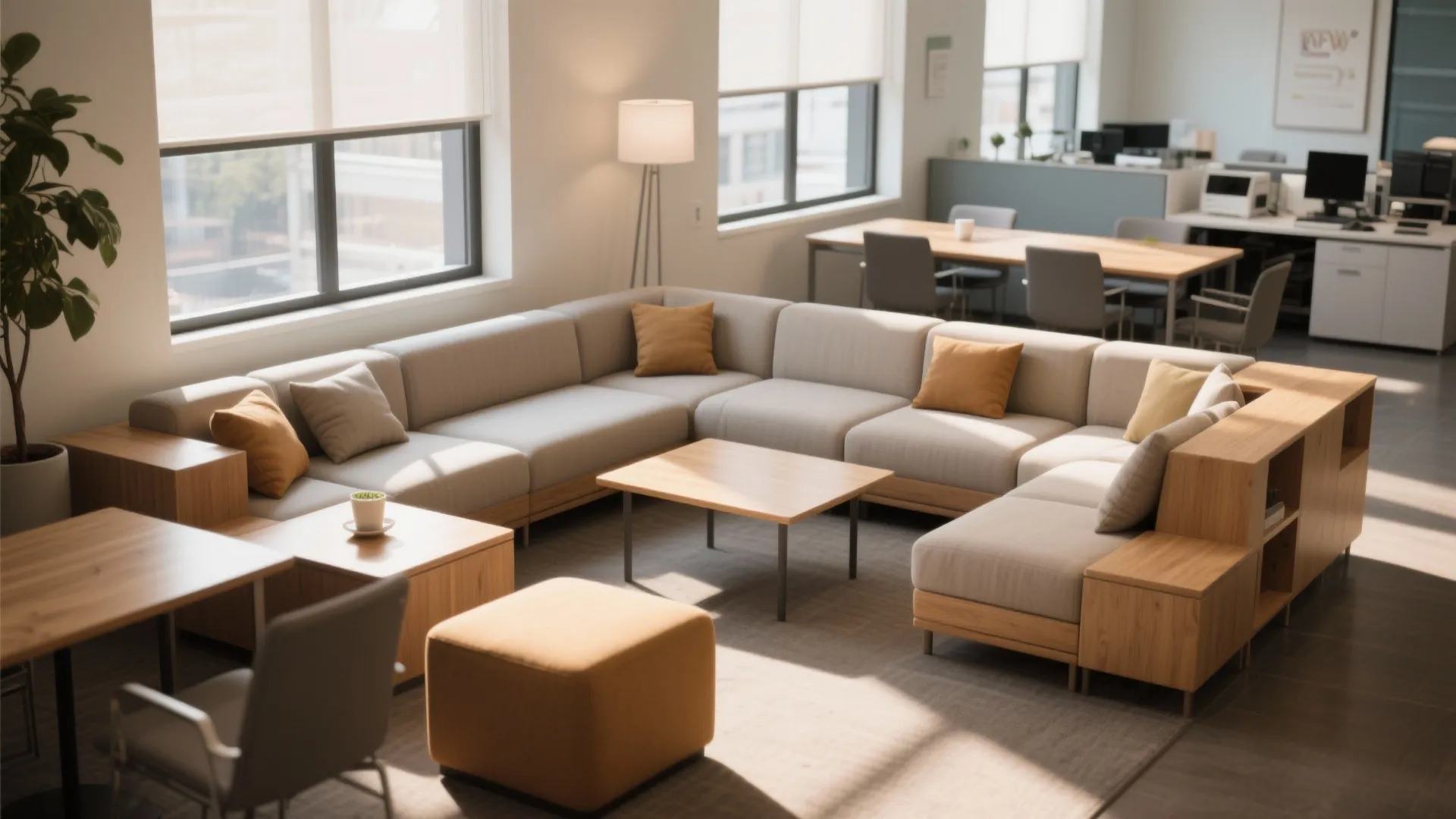 1. Multi-purpose lounge seating