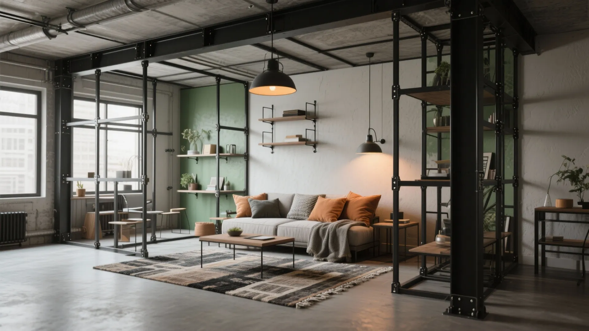 3. The Modular Metal Loft for Flexibility