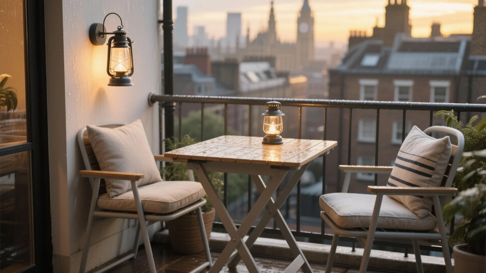 All-weather seating and modular micro-dining