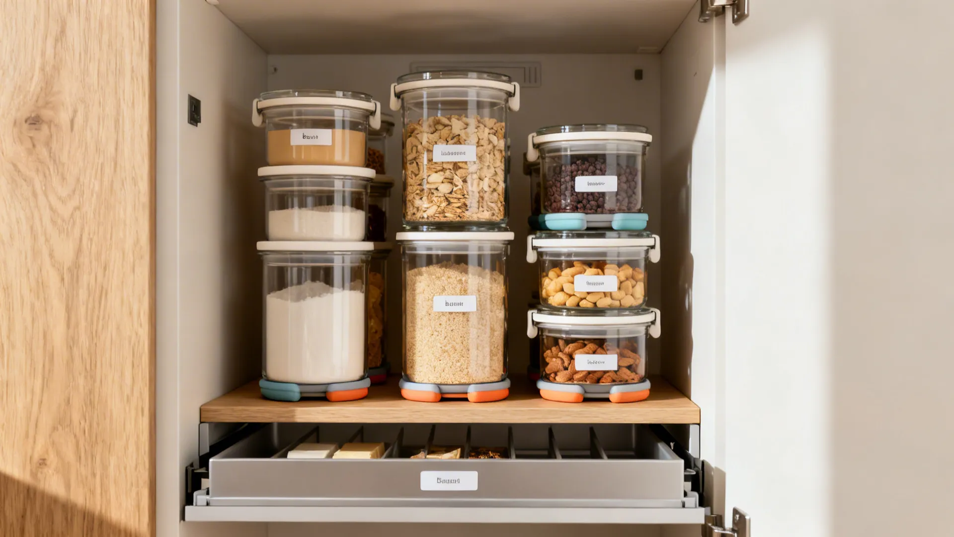 Modular sets for micro pantries