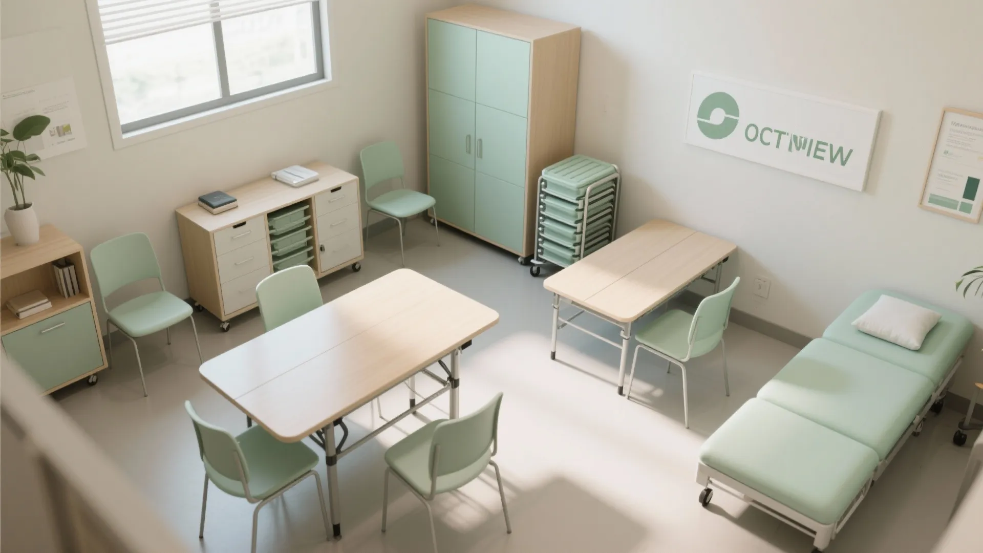 2. Modular & Mobile Furniture