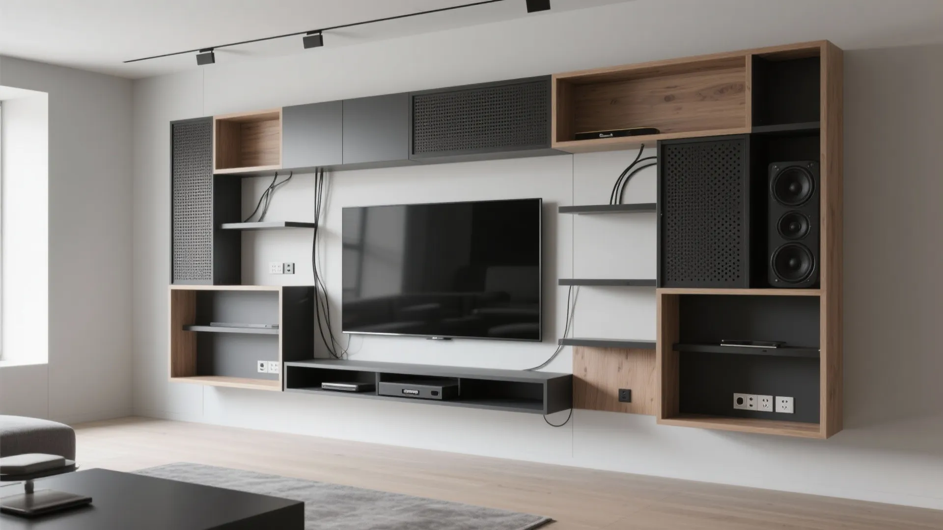 4) Modular Niches for Speakers and Consoles