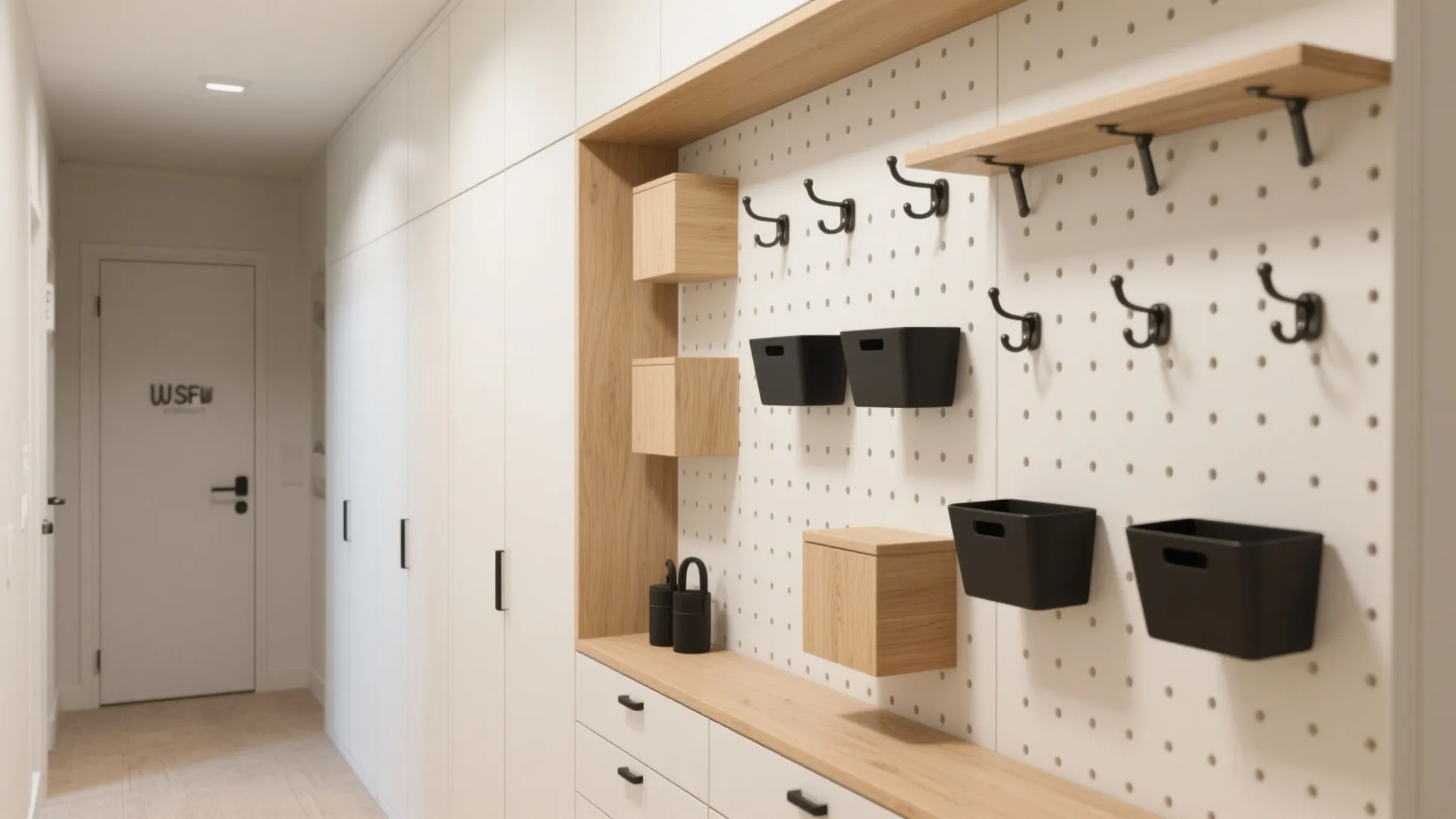 5) Modular Cubes and Pegboard-Backed Hybrids