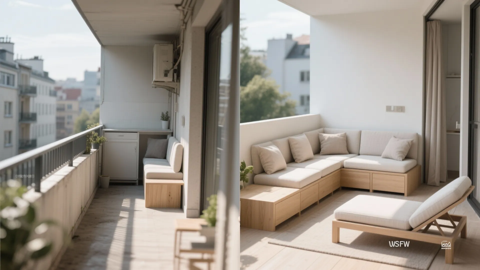 5. Lightweight modular pieces