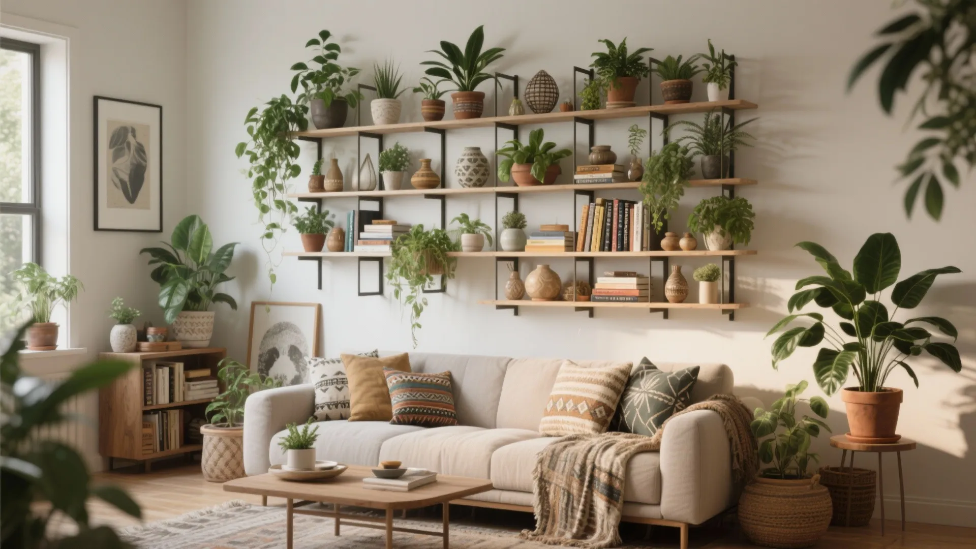 Modular Plant Shelf System