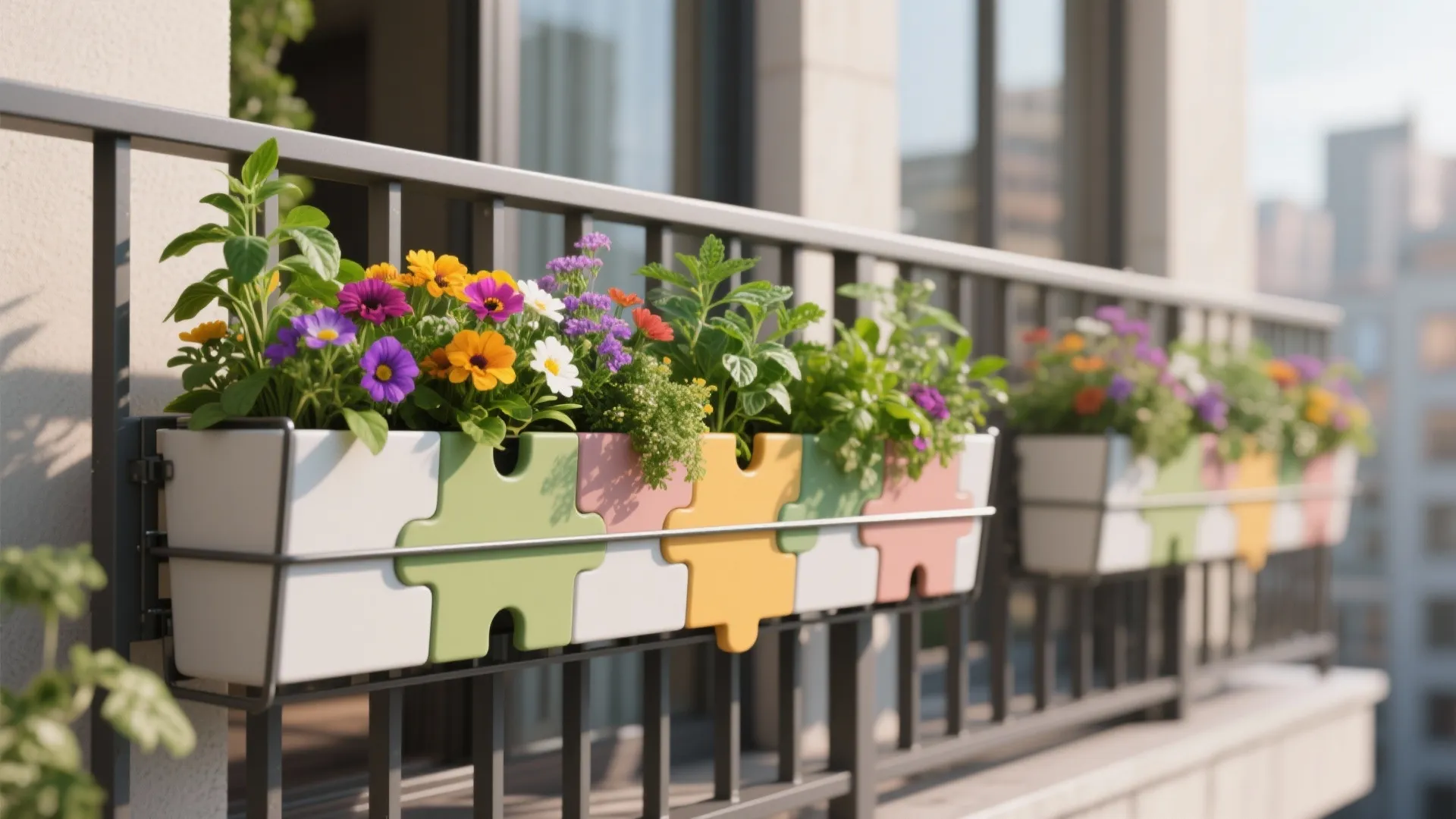 Compact Modular Planters