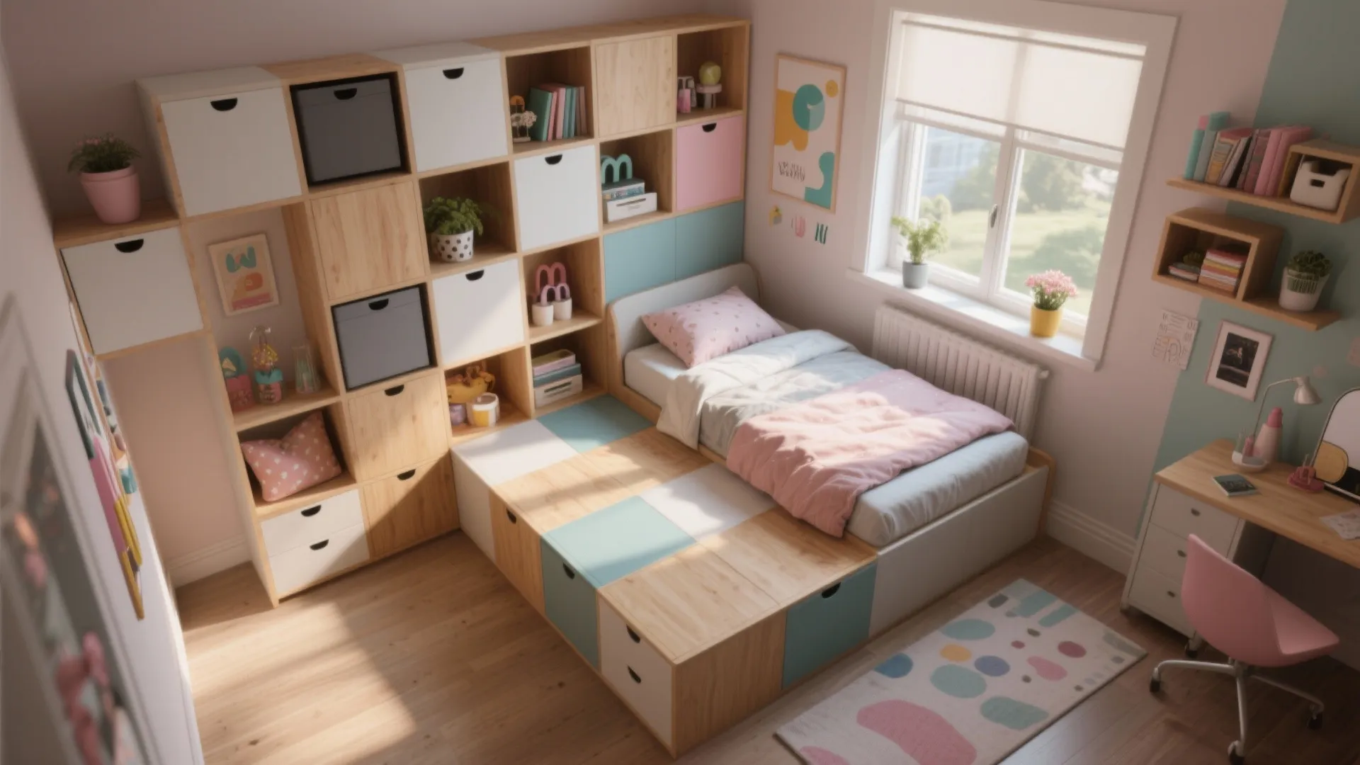 5. Modular Platform with Customizable Sections