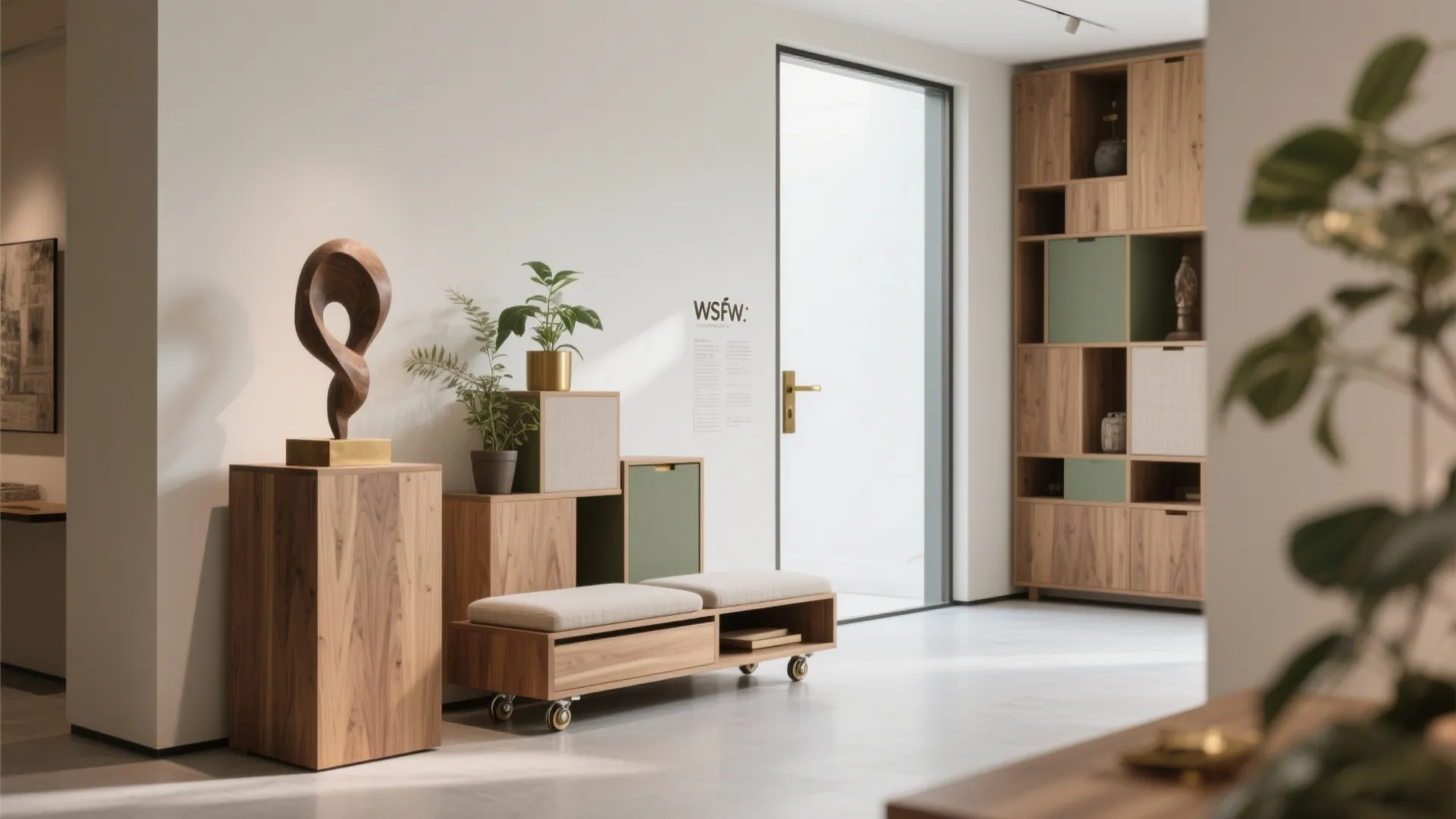 Modular Plinths and Hidden Storage for Seasonal Rotations