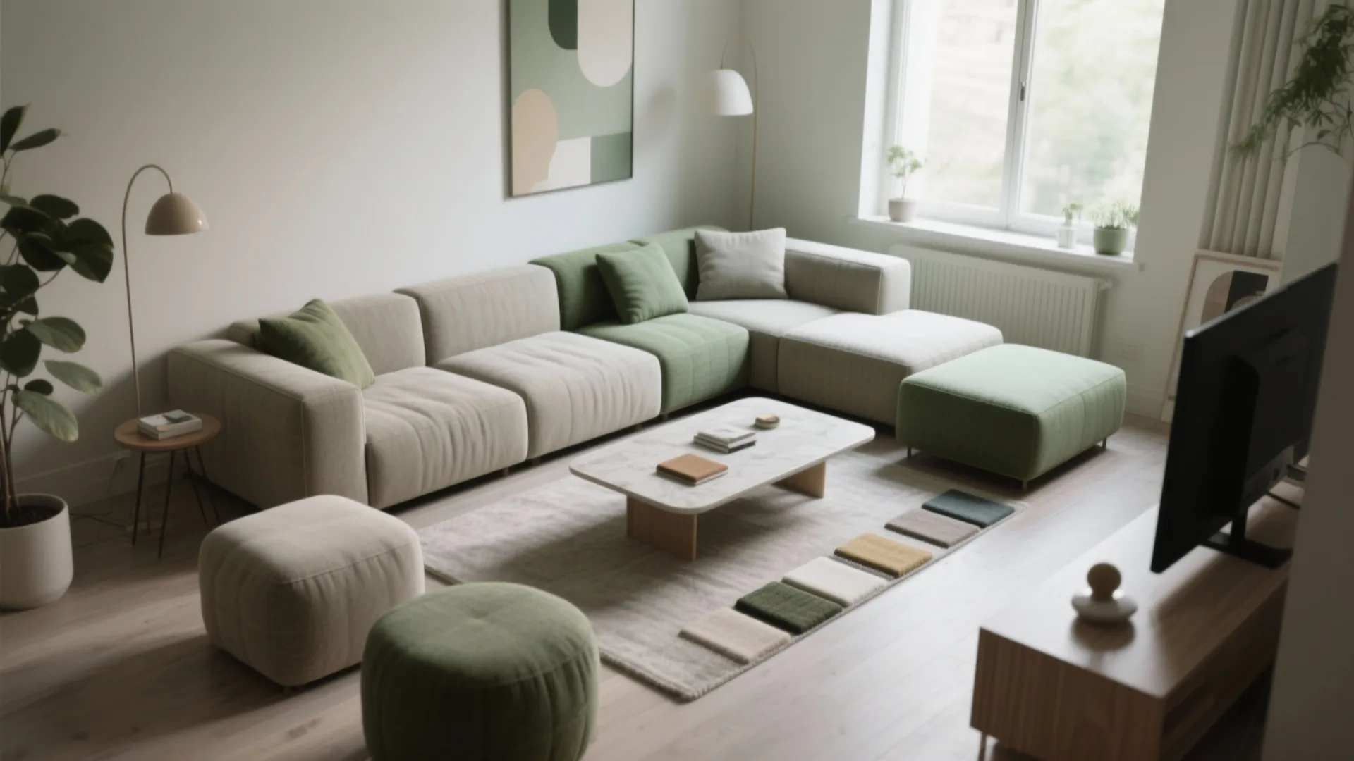 2. Modular pieces you can rearrange