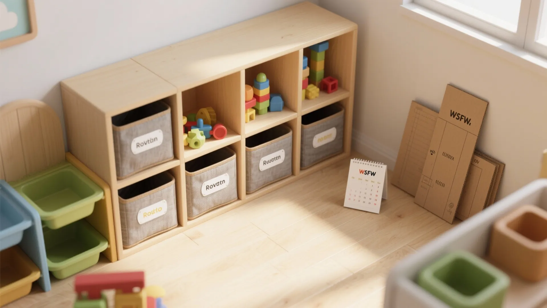 4. Modular bins and rotating systems