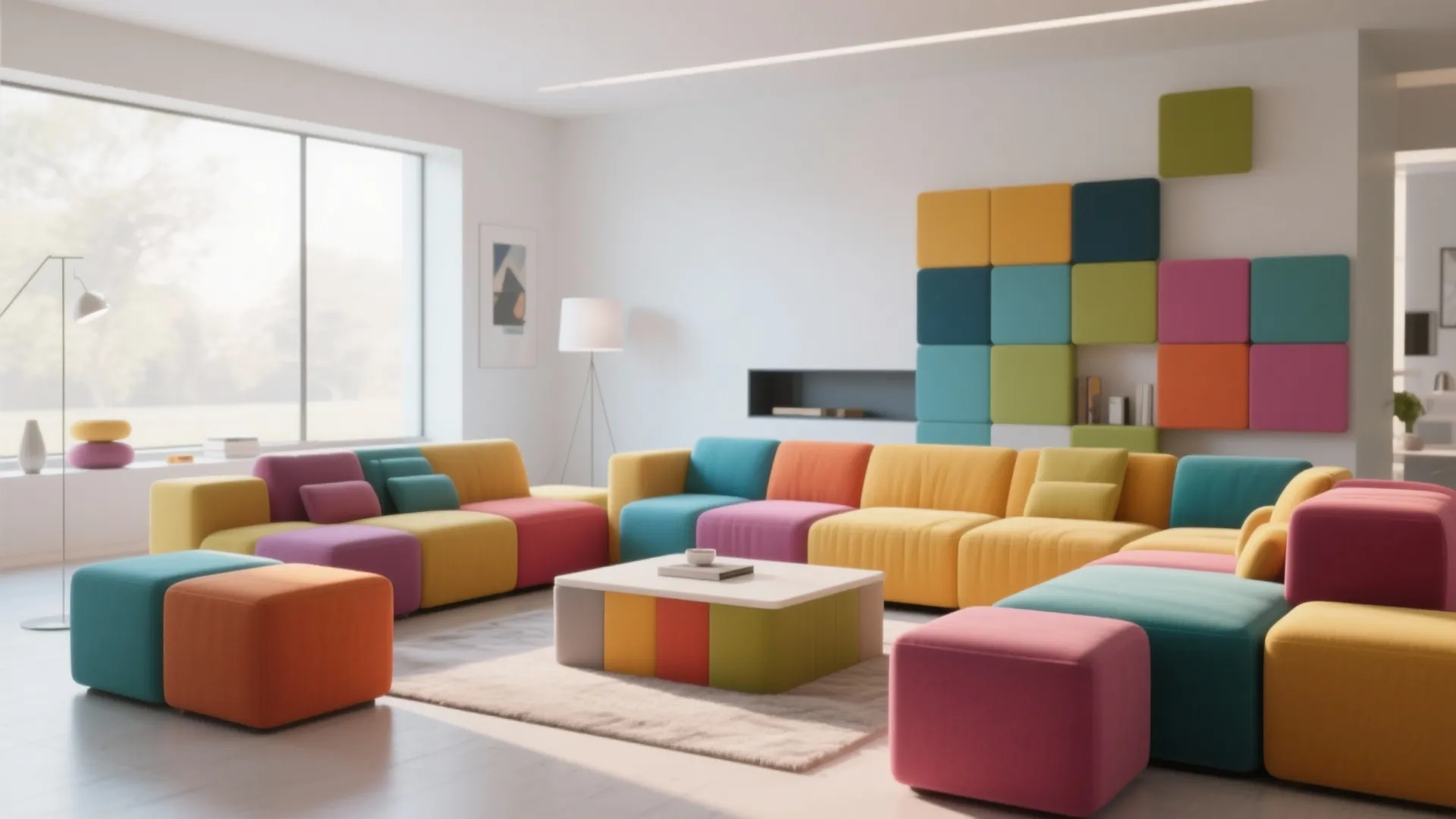 5. Modular Seating Blocks