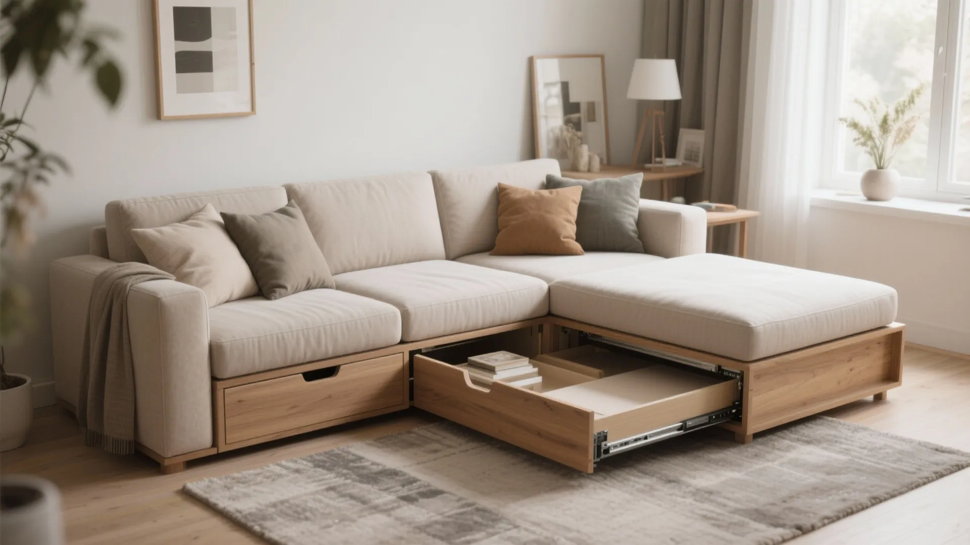 1. Multifunctional seating