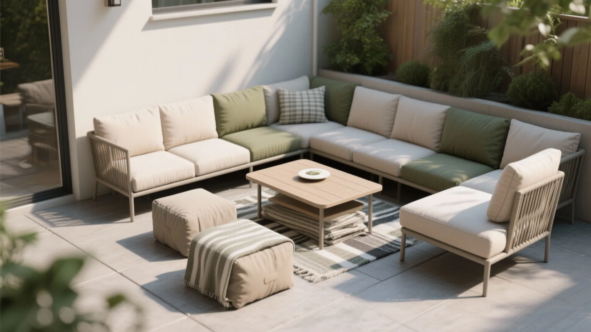 3. Modular seating for flexible layouts