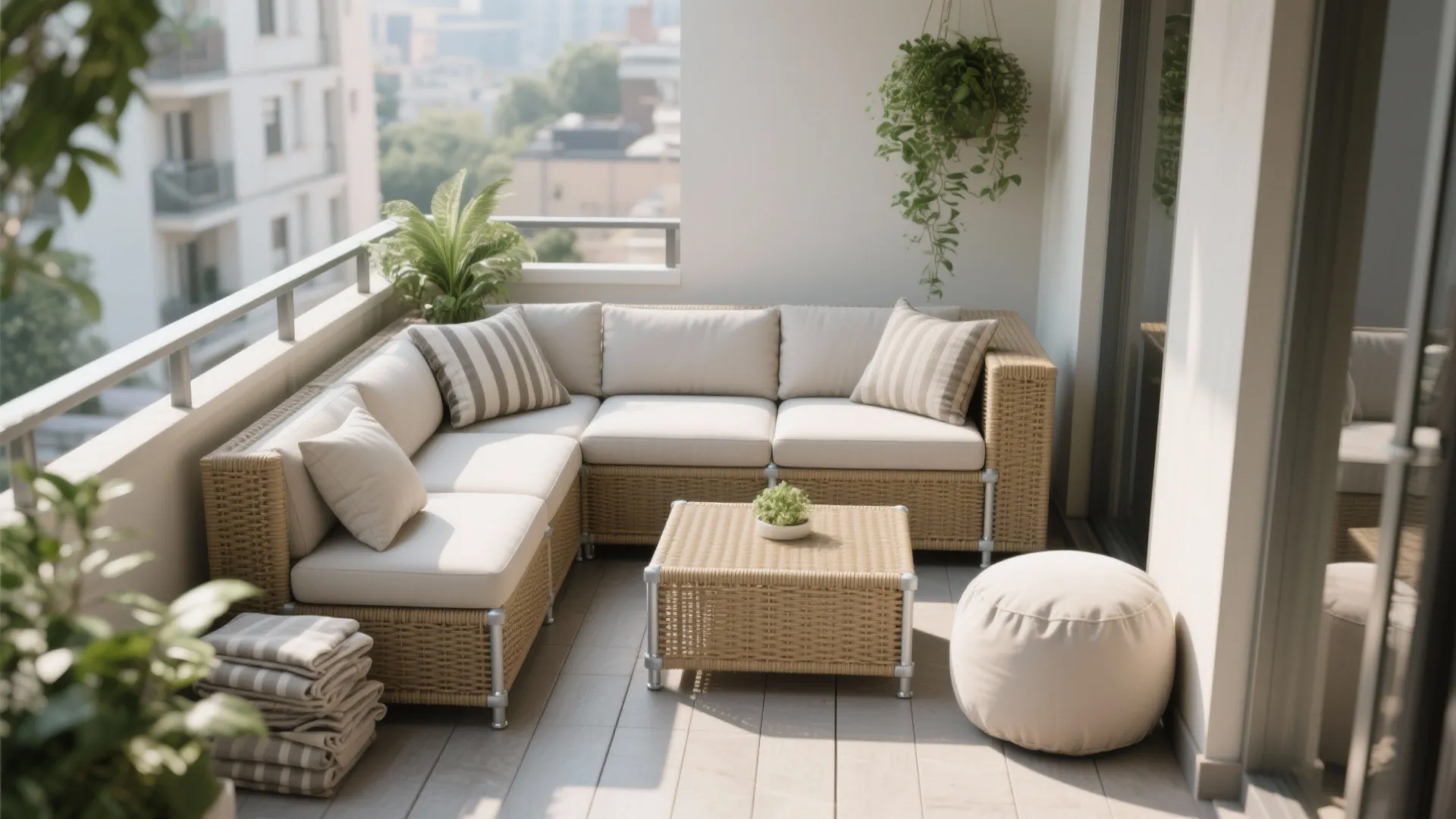 3. Modular seating that scales with friends