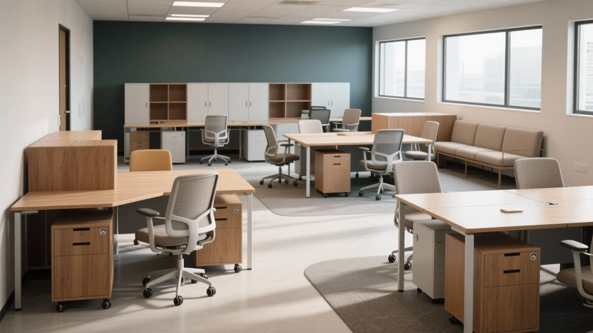 4. Flexible seating and modular furniture