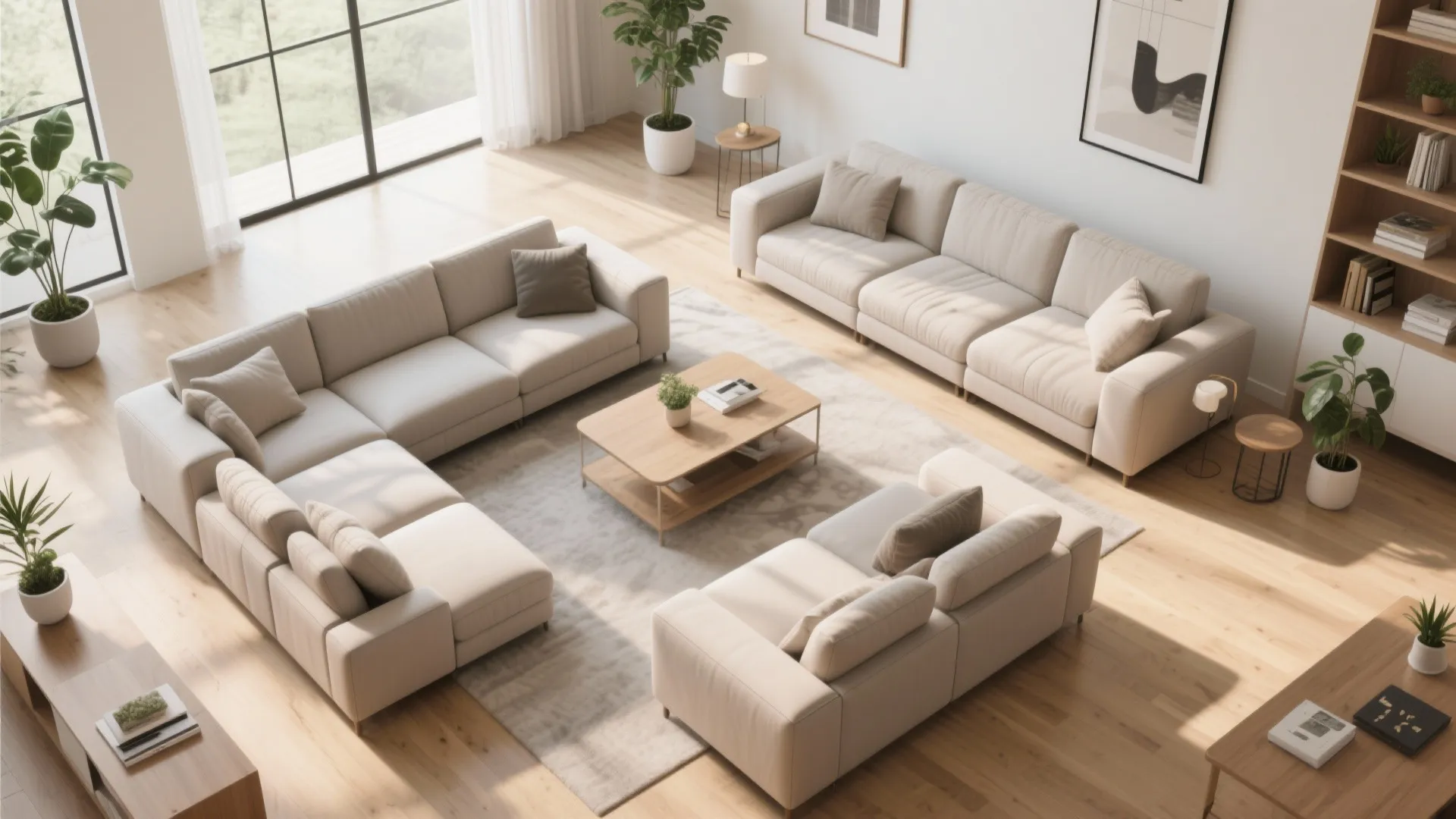 4. Modular Sectional Flexibility