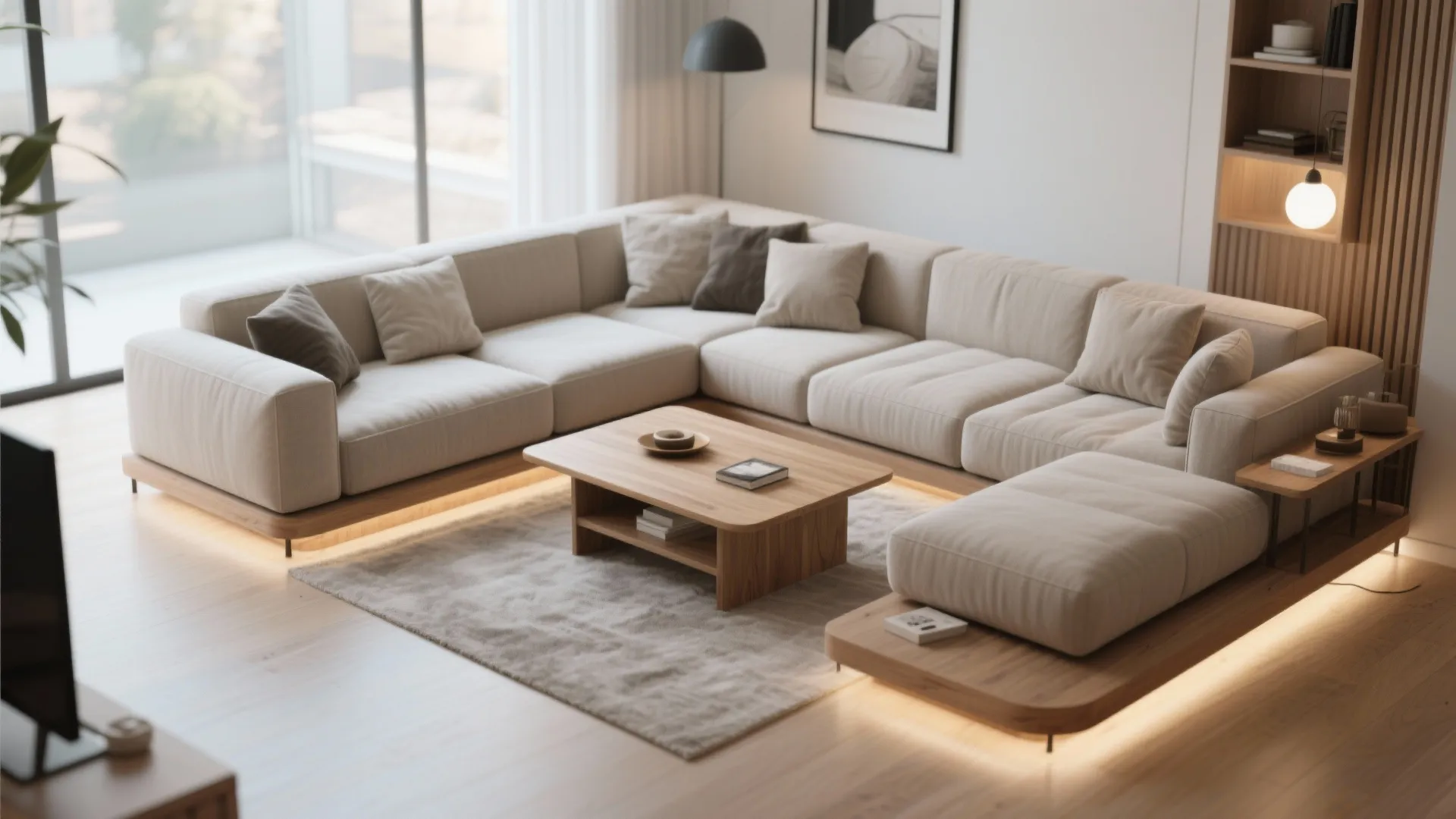 7. Modular Sectional Pieces