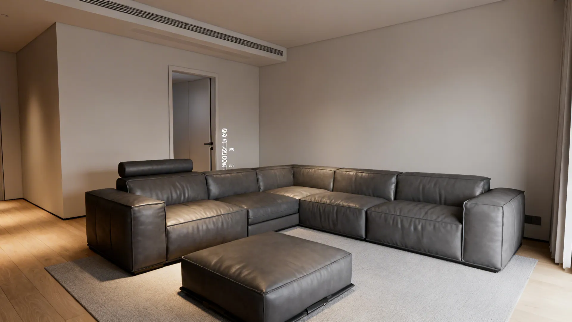 4. Opt for a sectional or modular layout in tight rooms