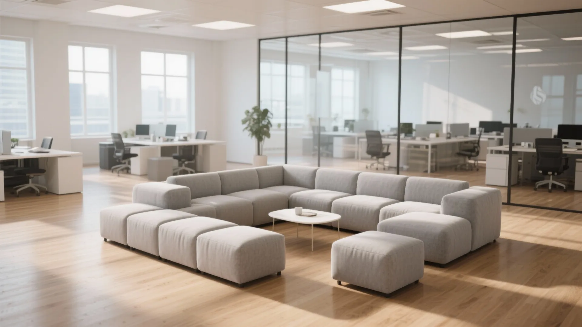 1. Modular Sectional with Swappable Pieces