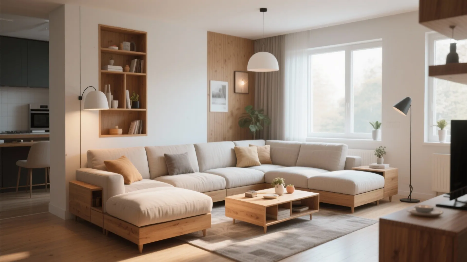 4. Modular Sectional for Flexible Arrangements