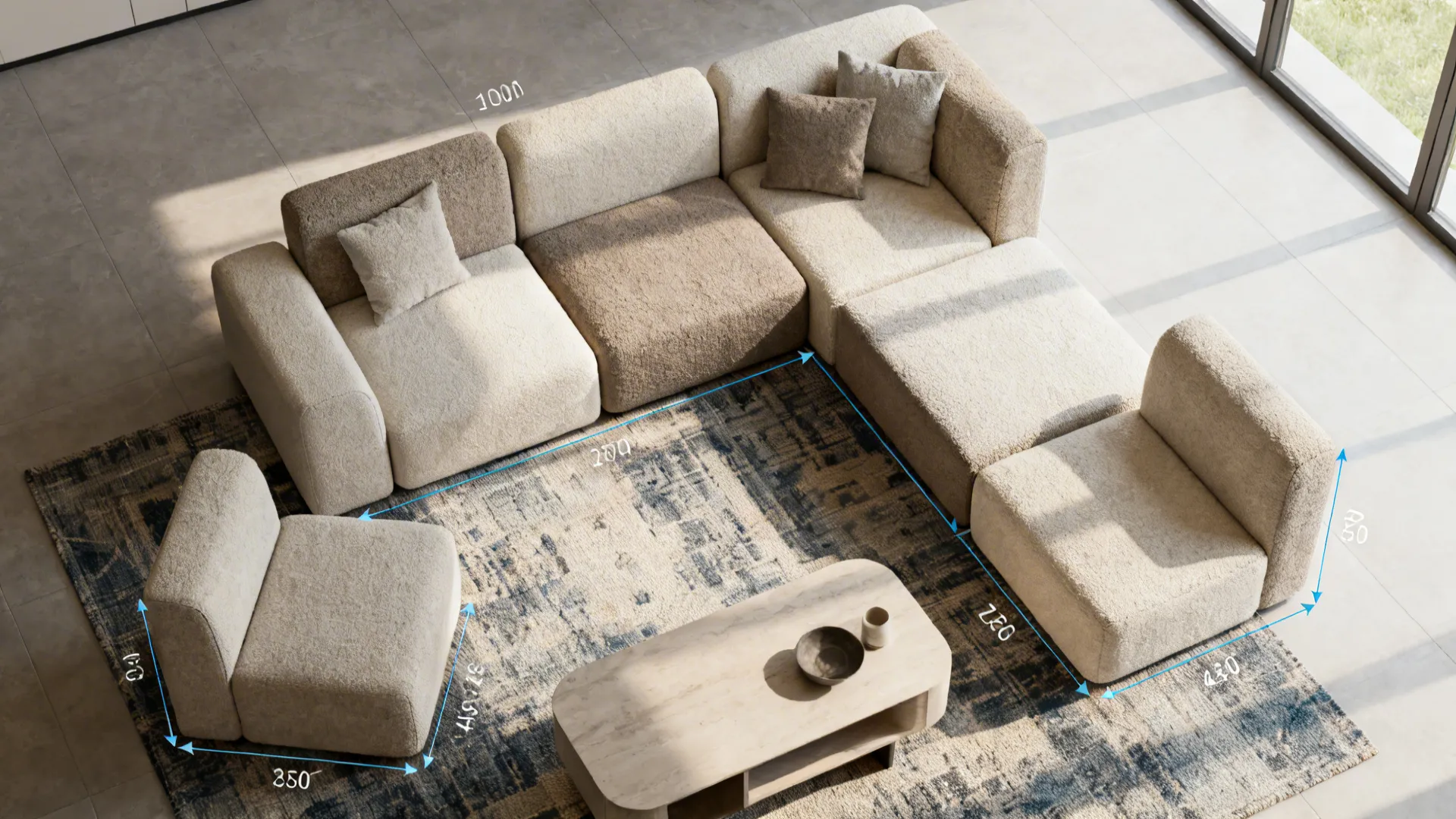 3. Modular petite sections