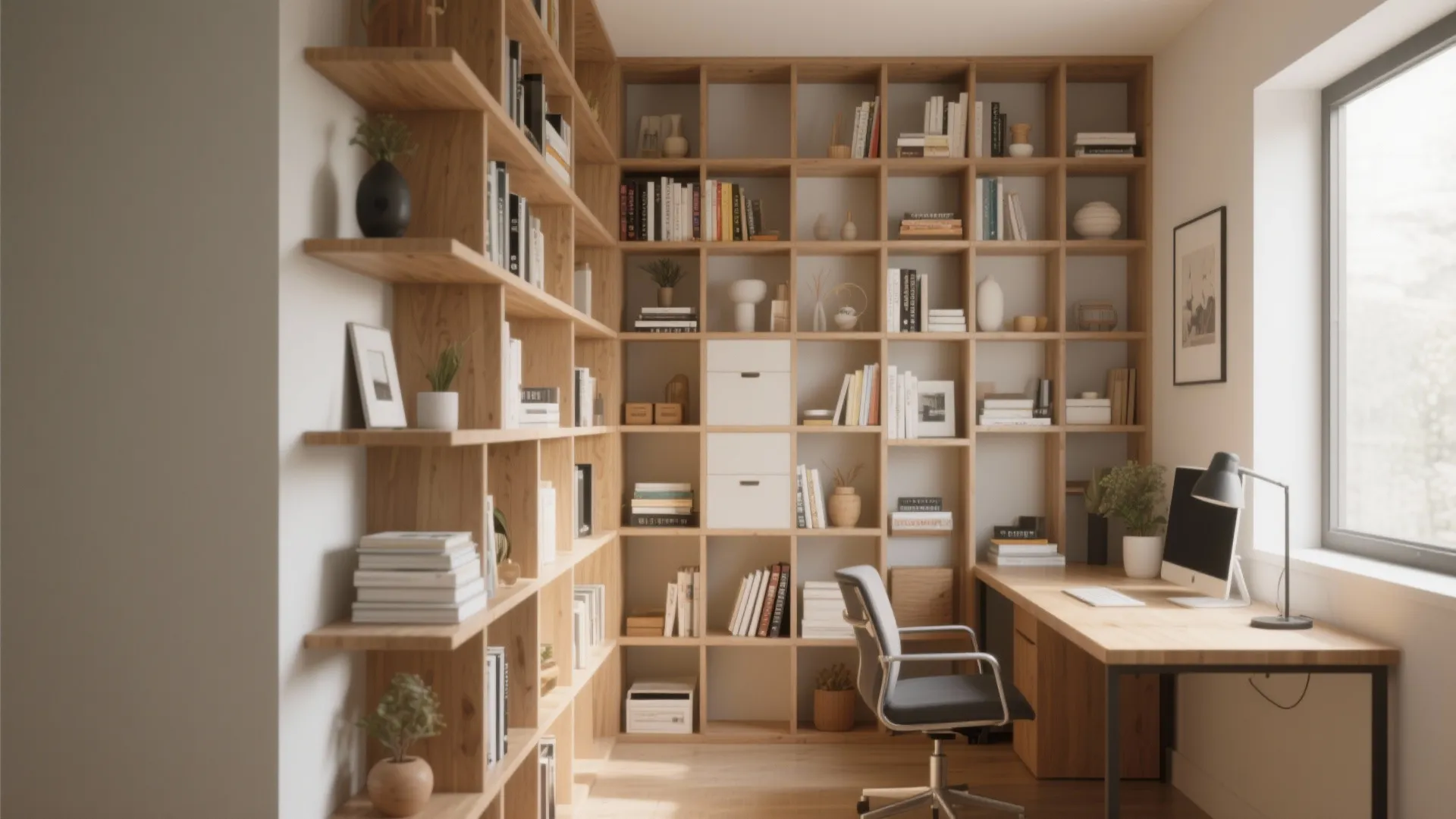 2. Modular Shelving Units