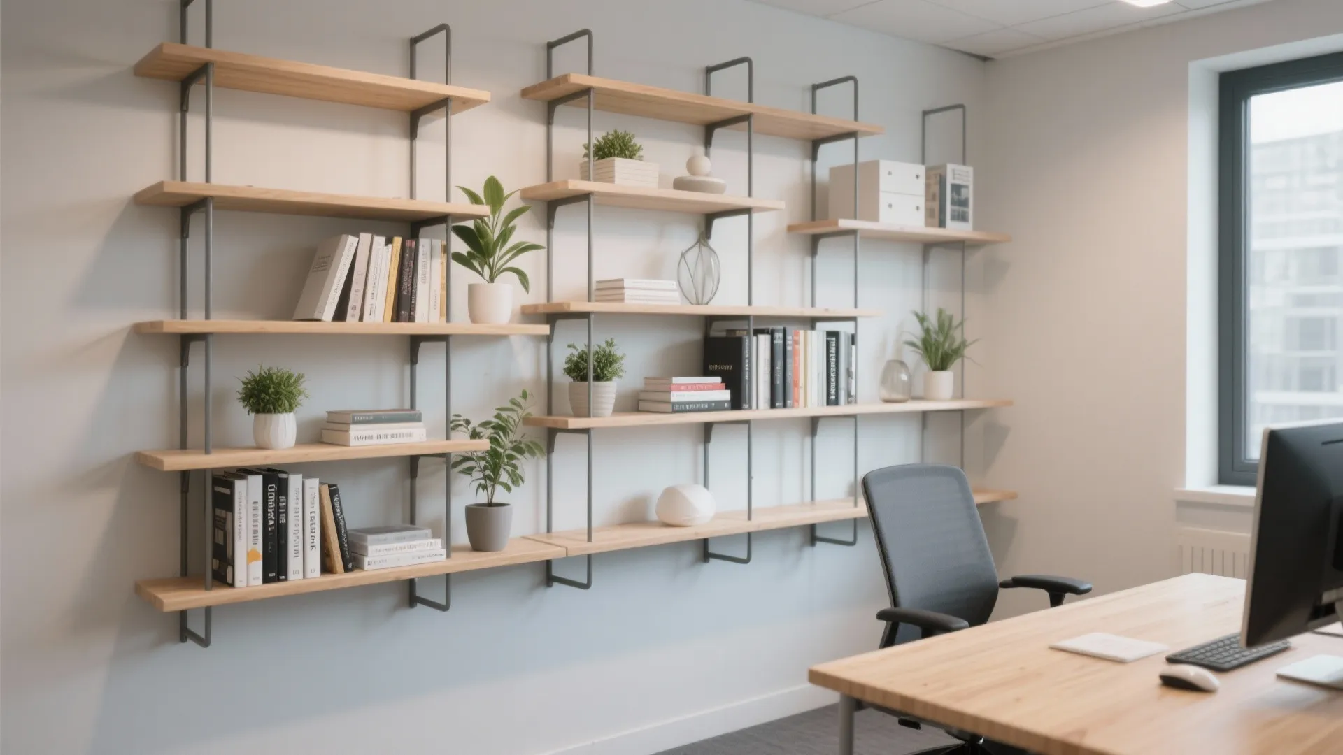 3. Modular Shelving Units