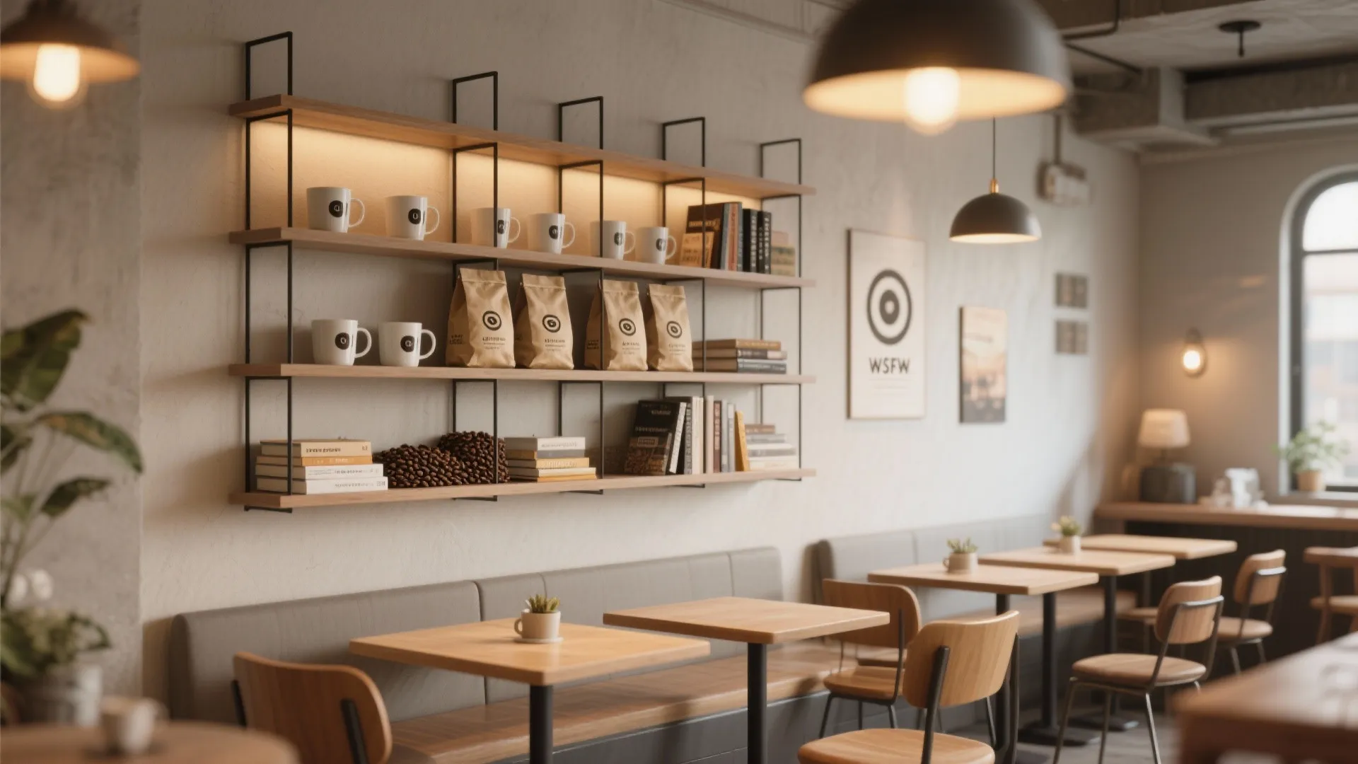 4. Modular Shelving Displays