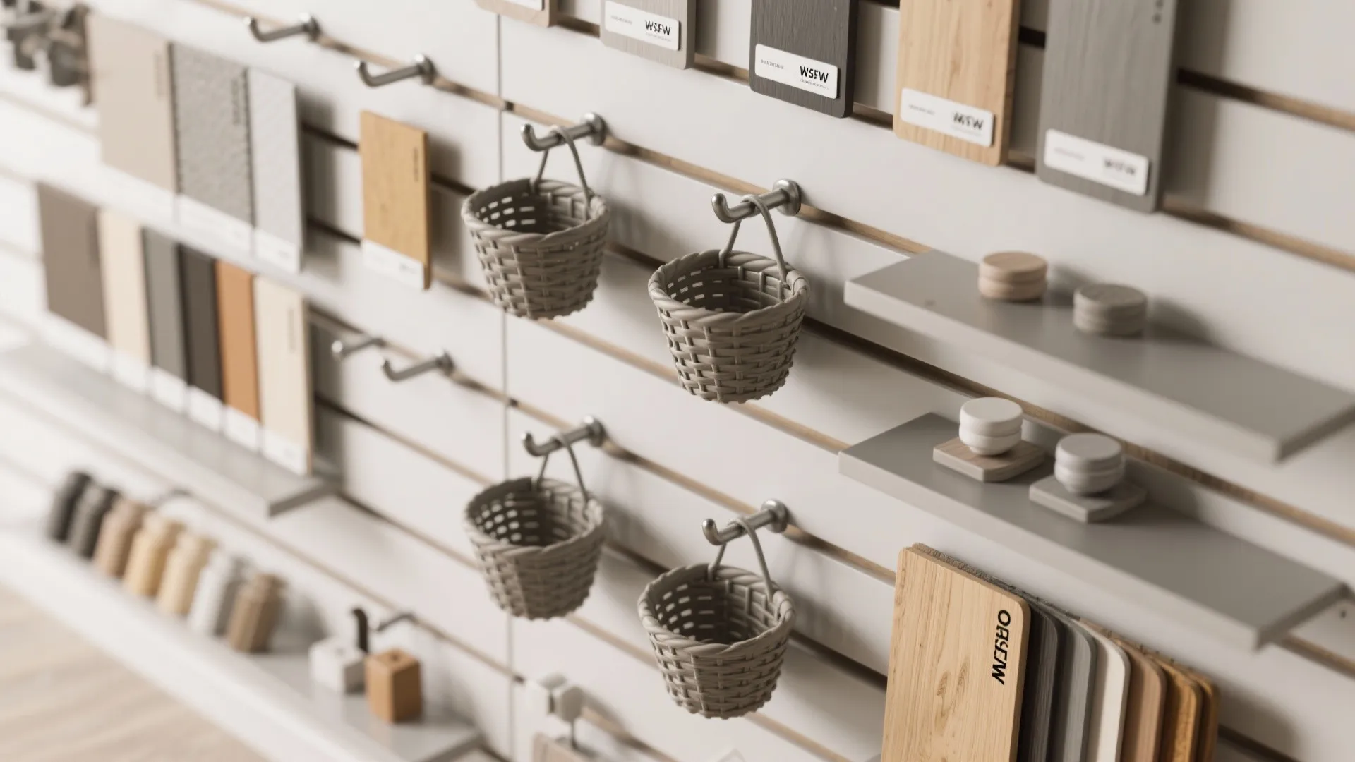 Convertible hook panels and modular pieces