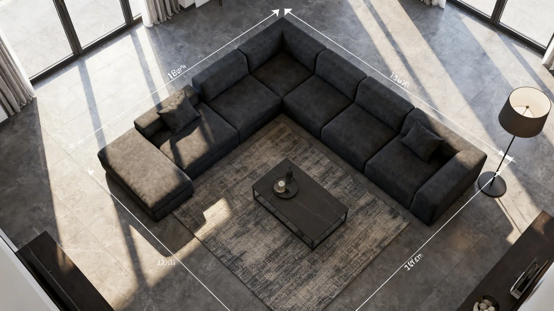 5. Multi-Functional Layout for Small Living Rooms